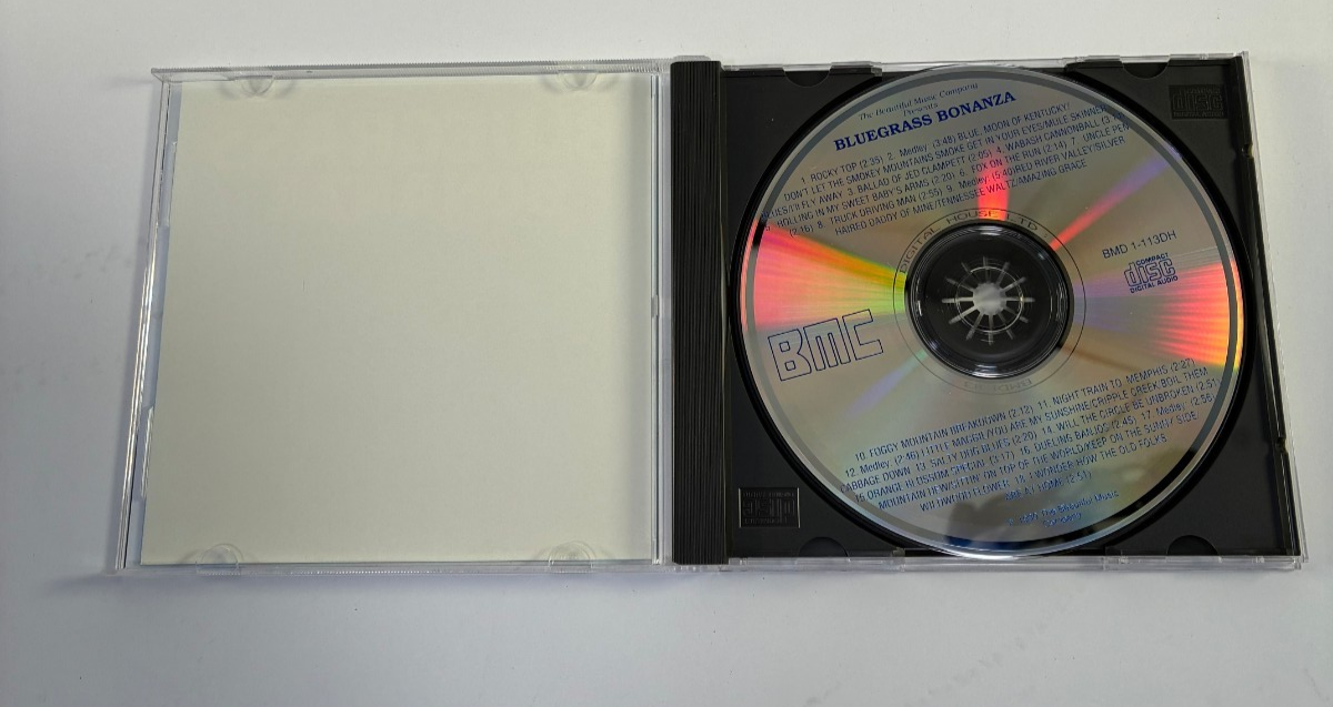 Bluegrass Bonanza Various Artists BMC CD 1990