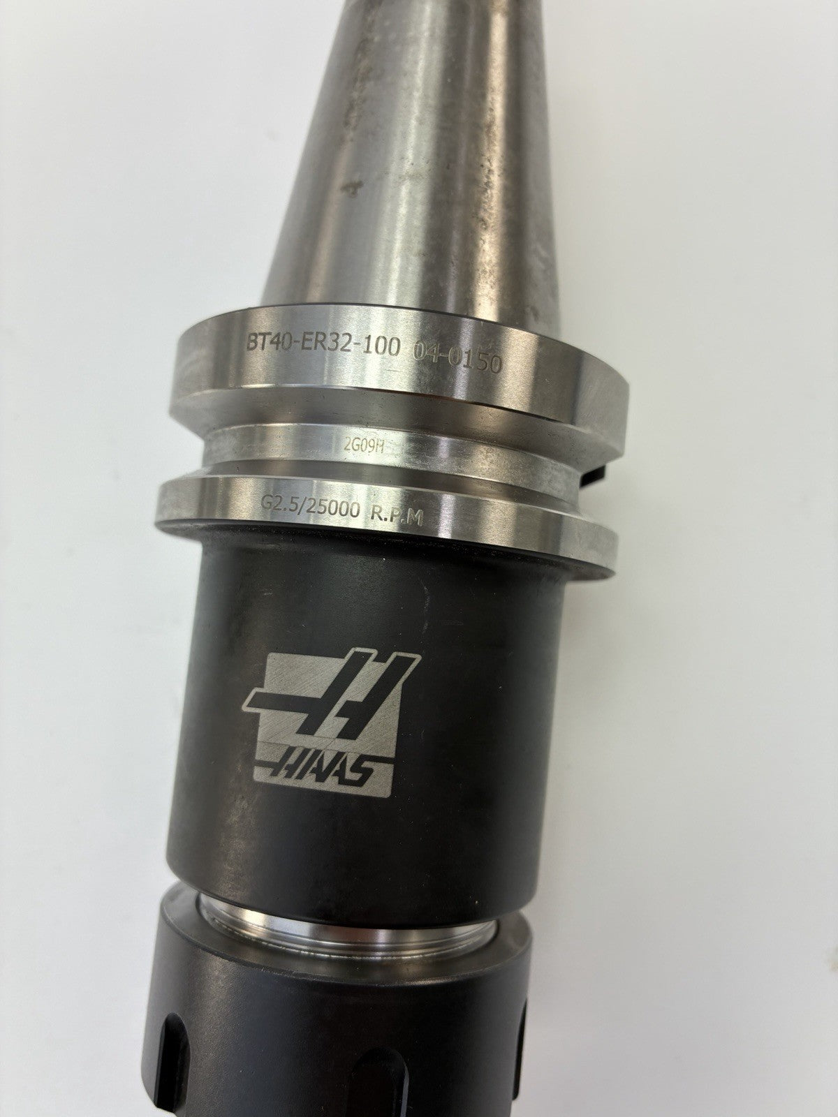 HAAS BT40-ER32-100 ER32 Collet Chuck Tool Holder G2.5 25000 RPM 04-0150