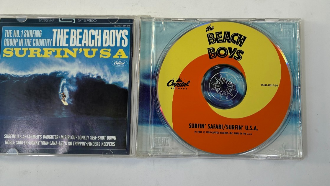 The Beach Boys Surfin Safari Surfin USA Capitol CD 2001