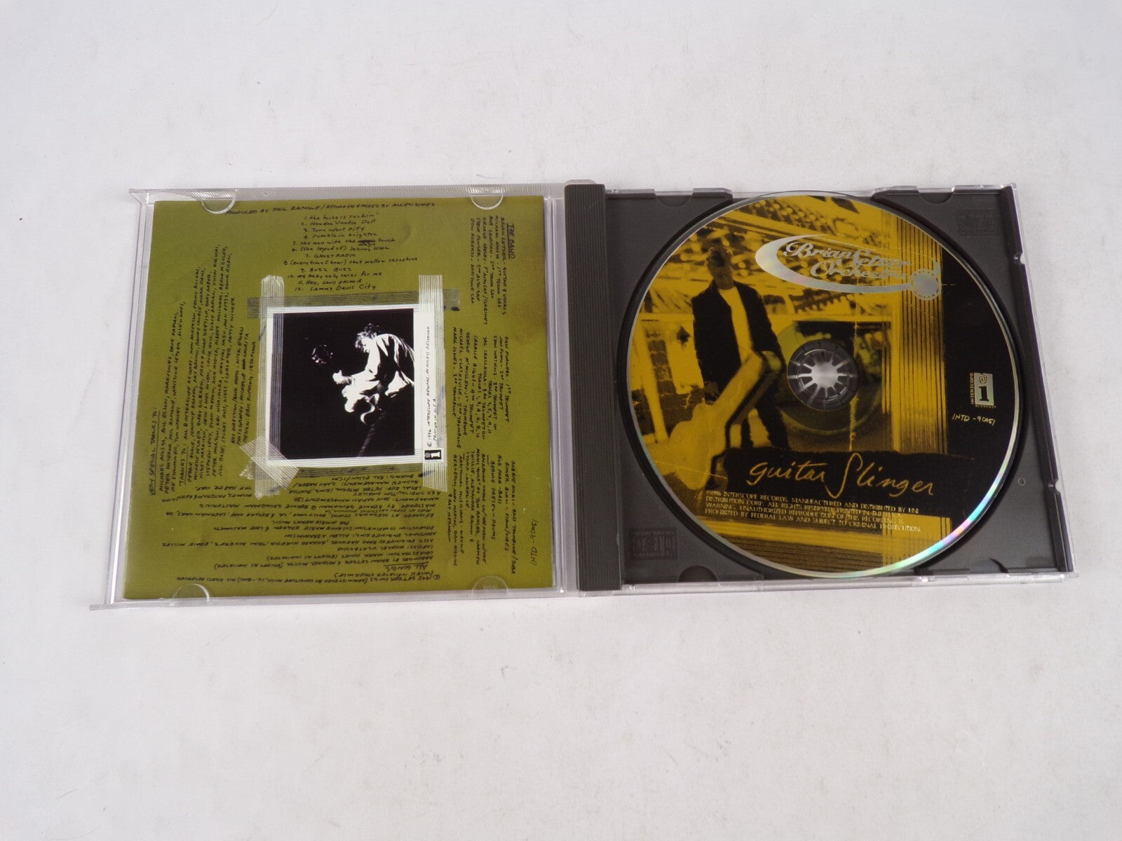 Brian Setrer Orchestra Guitar Slinger The House Is Rockin' Hoodoo Voodoo CD#55