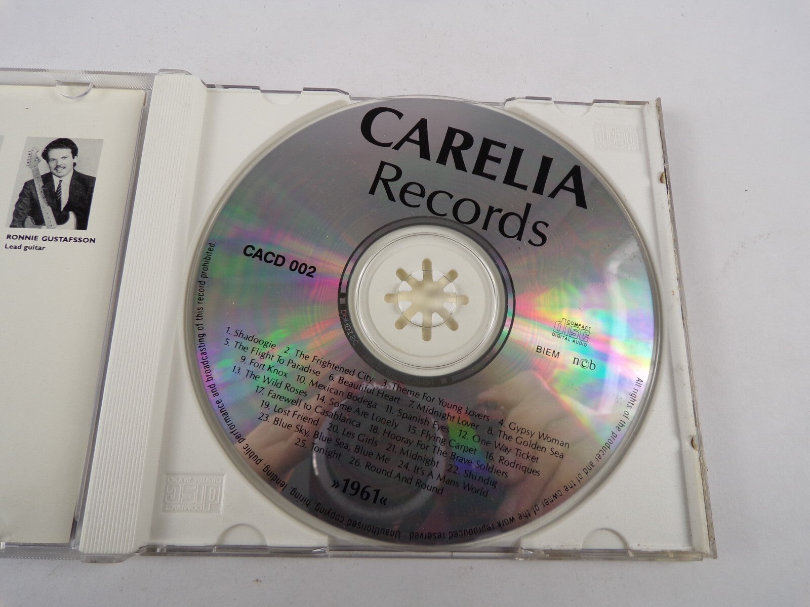 Carelia Recoards Presenterar 1961 Shadoogie The Frightened City Fort Knox CD#1