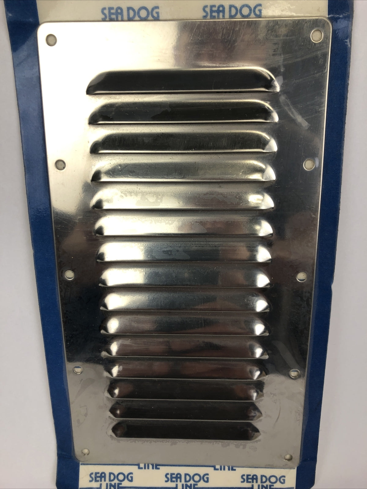 NOS Sea-Dog Stainless Steel Louvered Vent - 5" x 9" 331410-1 UPC 035514331098