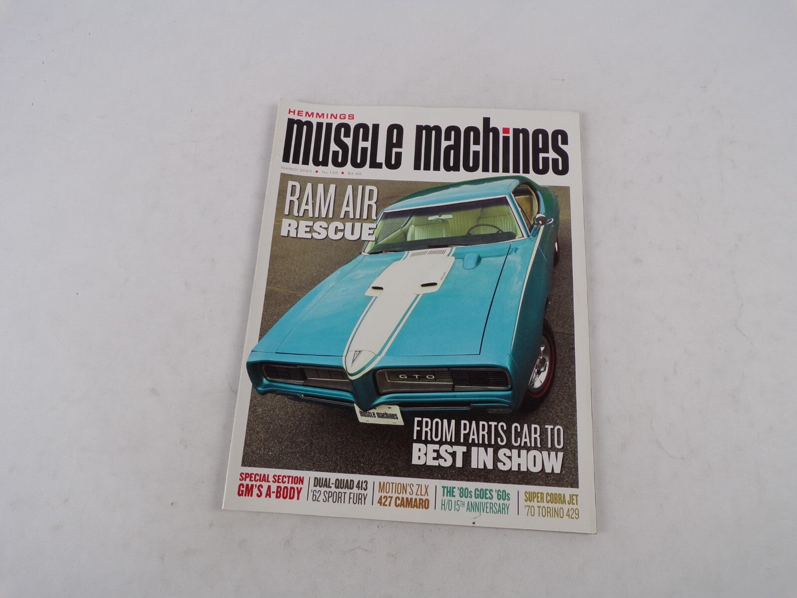 March 2020 Hemmings Muscle Machines Magazine Ram Air Rescue From Parts Car To