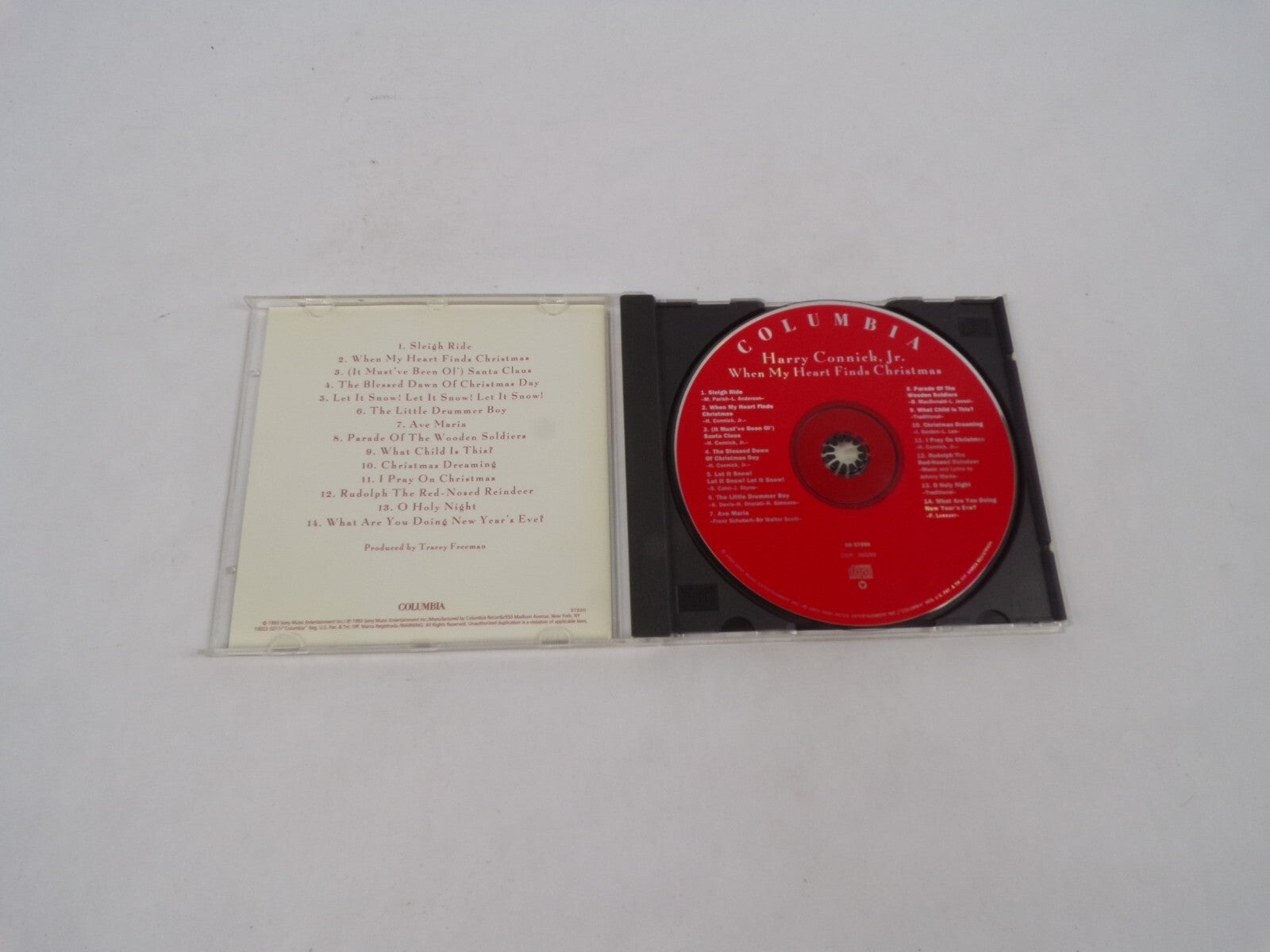 Happy Connick, Jr. When My Heart Finds Christmas Sleigh Ride Santa Claus CD#70