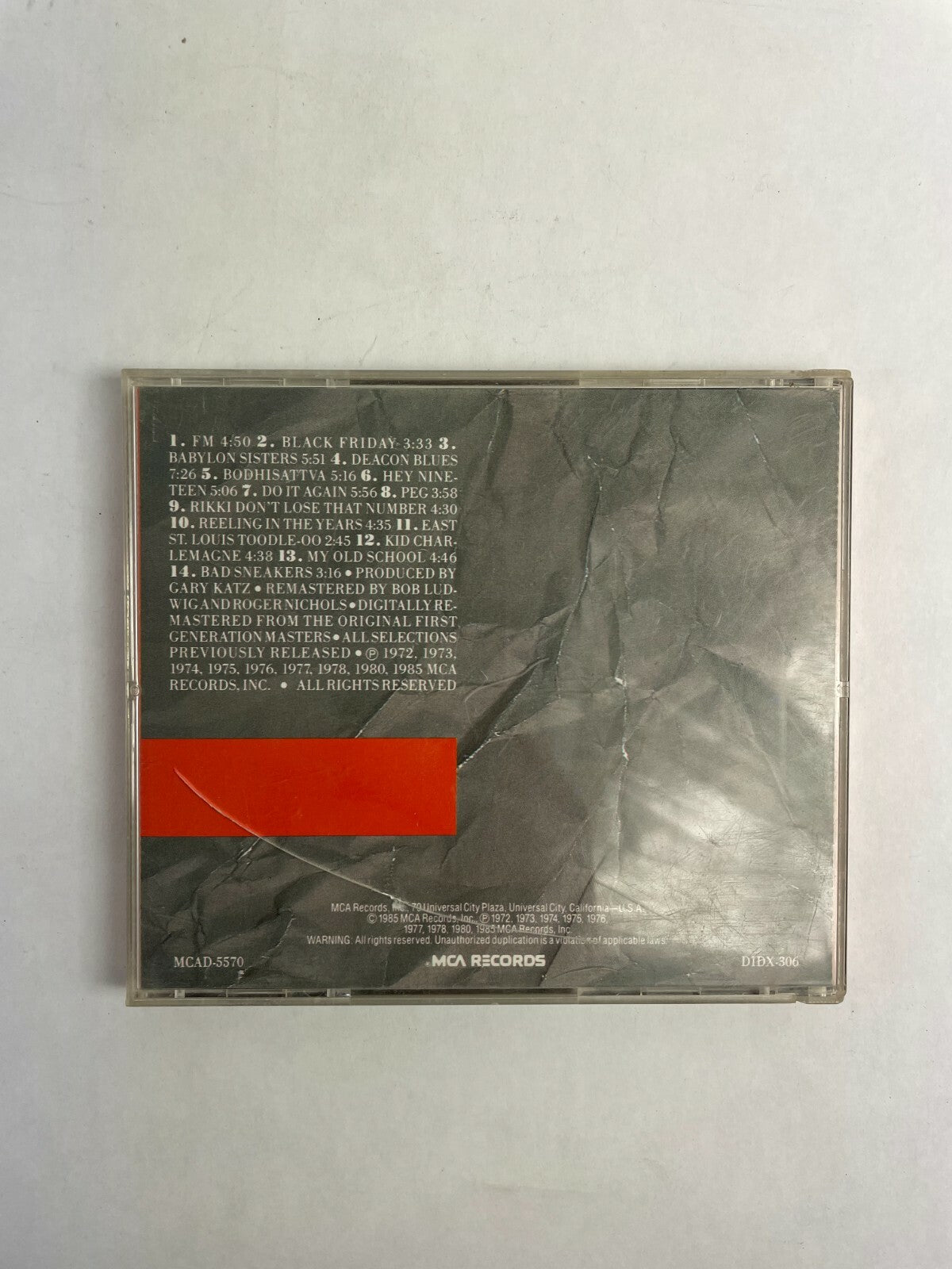 A Decade of steely Dan CD Q2