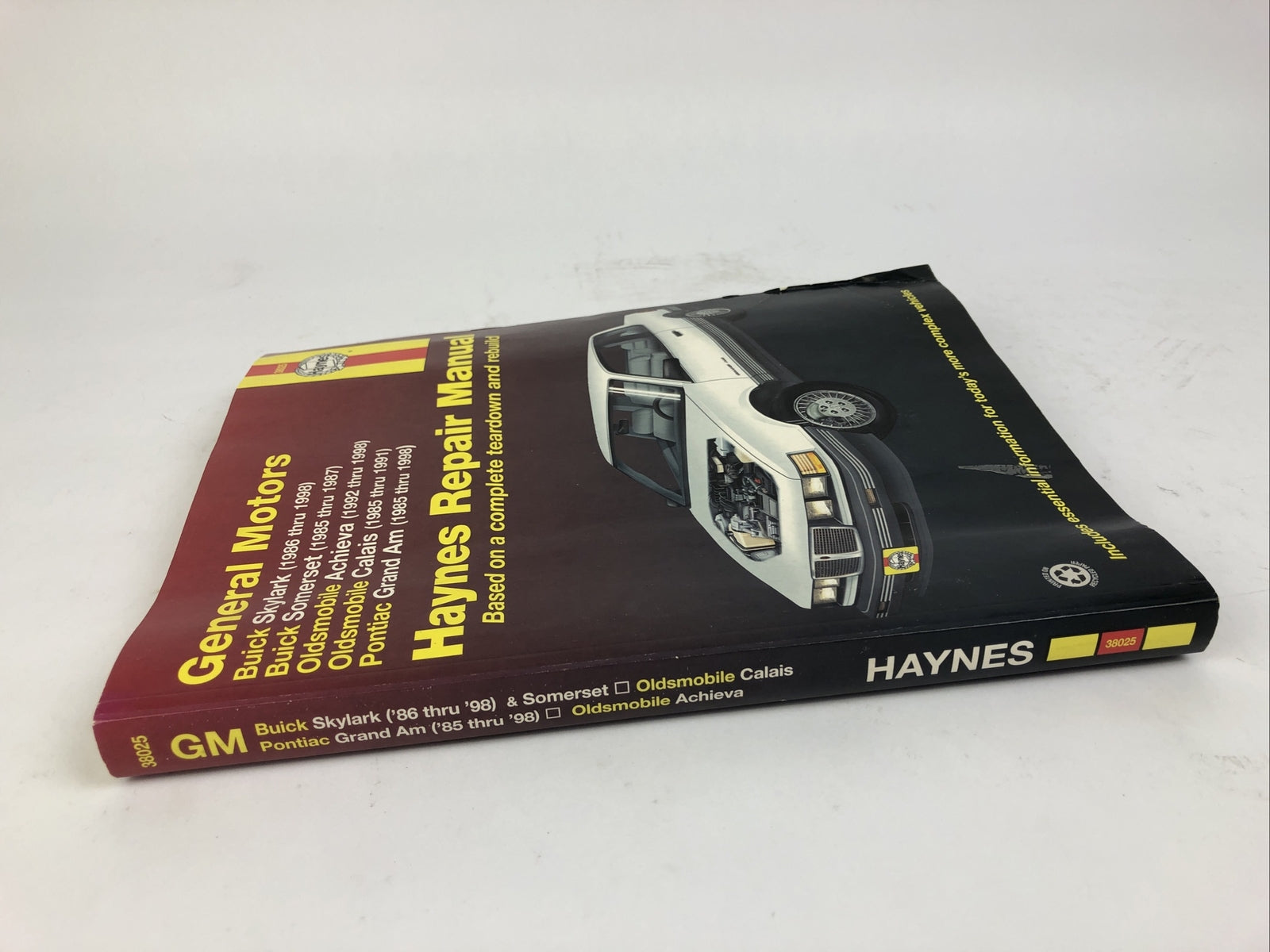 GM BUICK, OLDSMOBILE & PONTIAC 1985 thru 1998 Haynes Repair Manual Grand Am