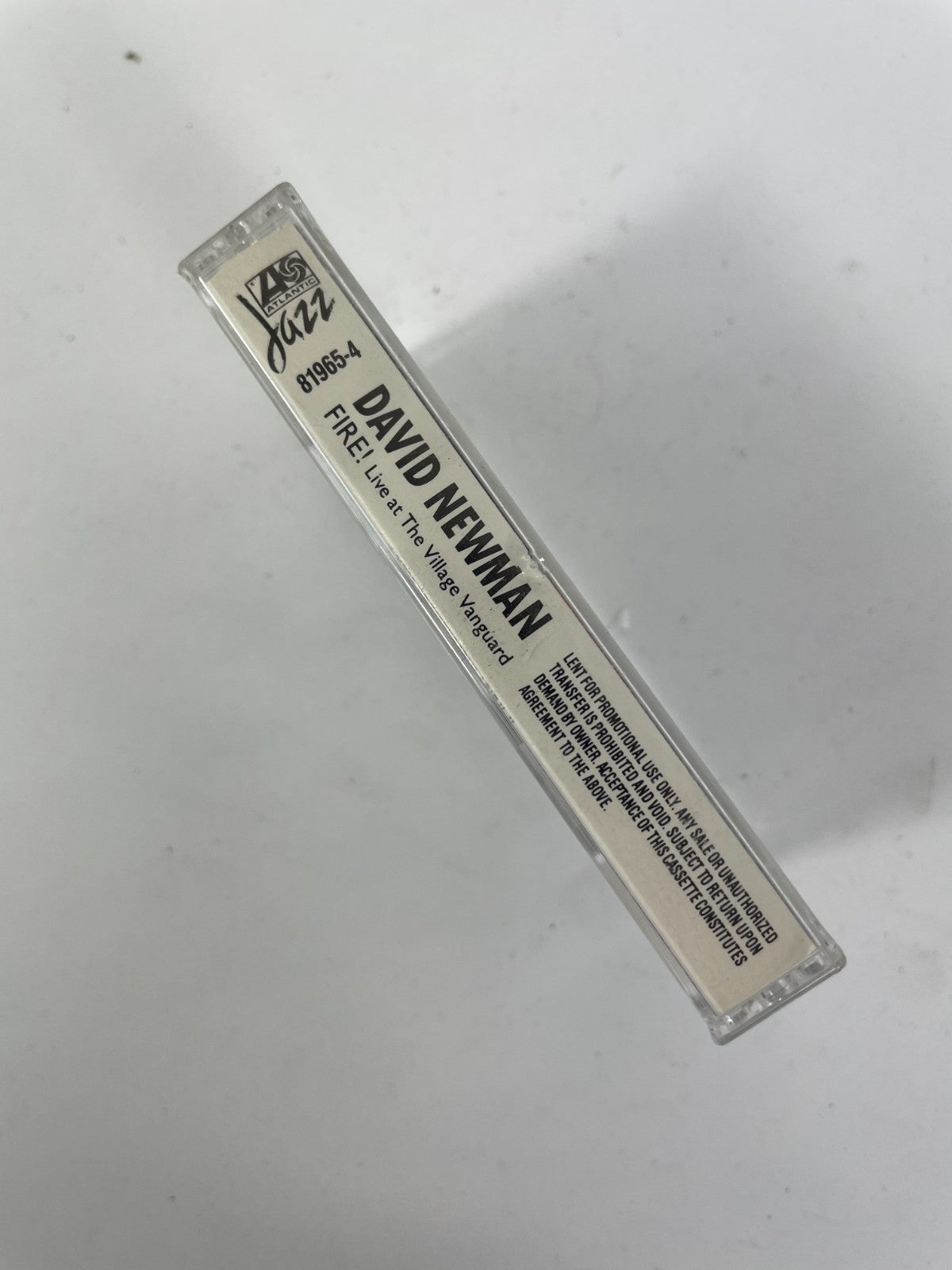 David Newman Fire Live At The Village Vaguard Wide Ope Spaces Loely #Cassette