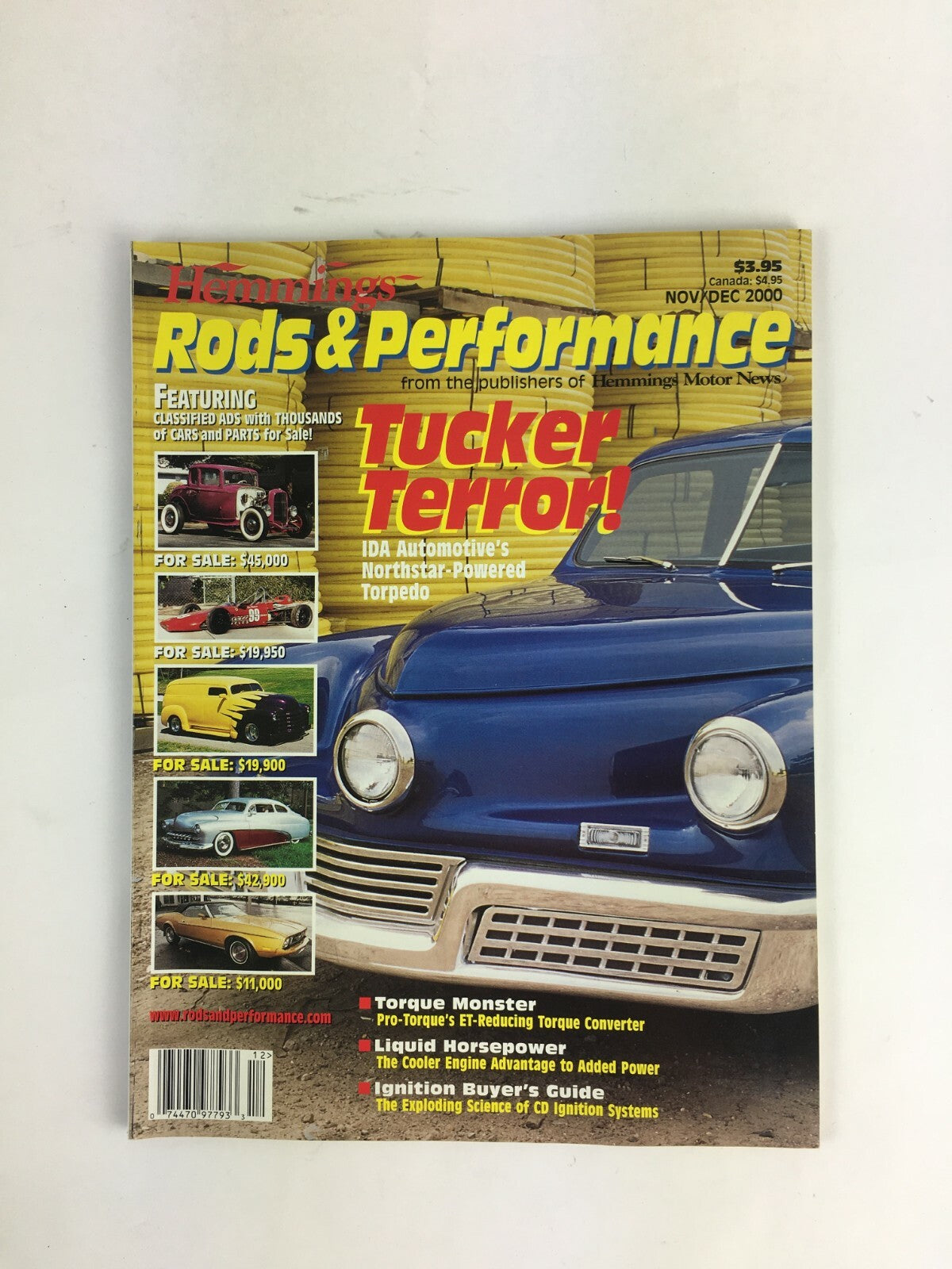 December 2000 Rod & Performance Tucker Terror! Torque Monster Liquid Horsepower