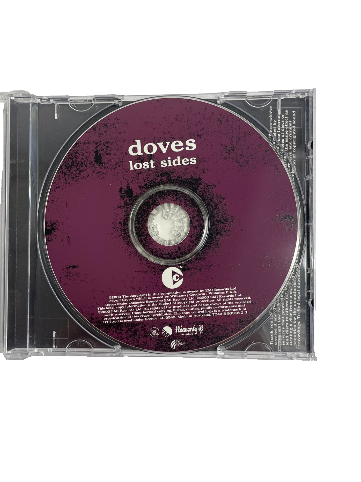 Doves Lost Sides Break Me Gently Darker Your Shadow Lay Across My Life CD#10