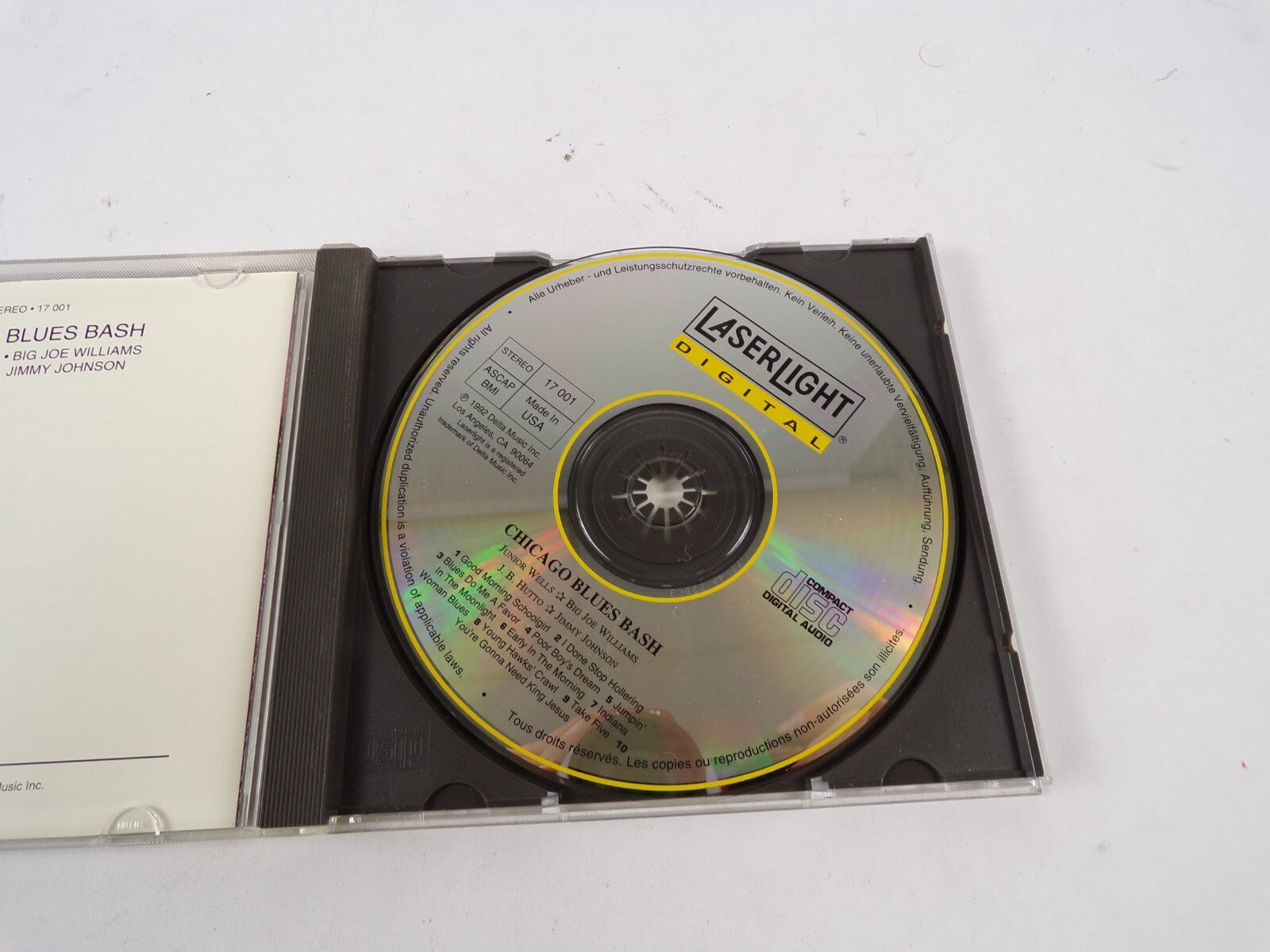 Chicago Blues Bash I Done Stop Hollering Indiana Woman Blues Take Five CD#39