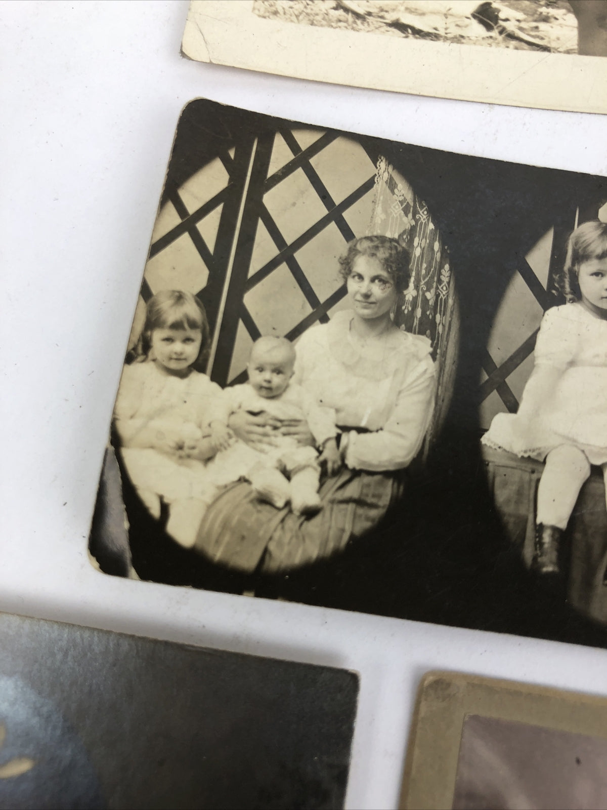 Antique Victorian Cabinet Cards Assorted Lot of 10- Young Women and Men - Baby