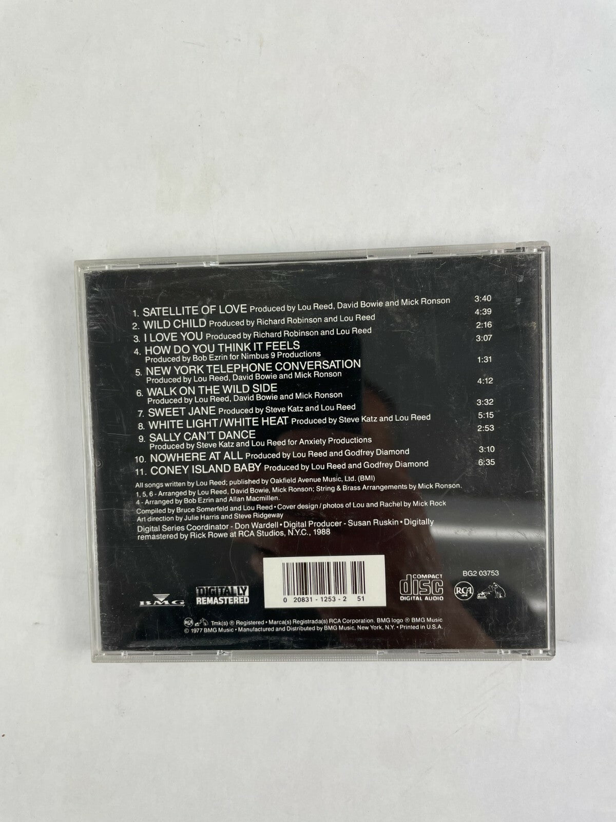 Walk On The Wild Side The Best of Lou Reed CD Q3