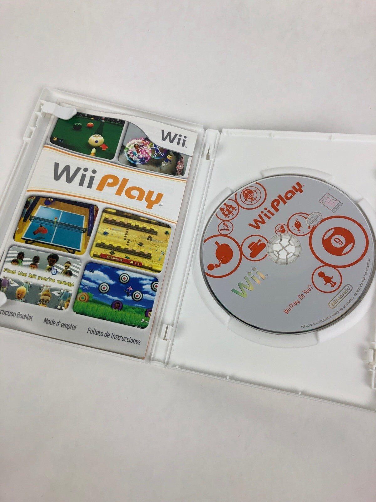 Nintendo Wii PLAY Video Game 2007 Mint Disc Guaranteed * Fast Free Shipping