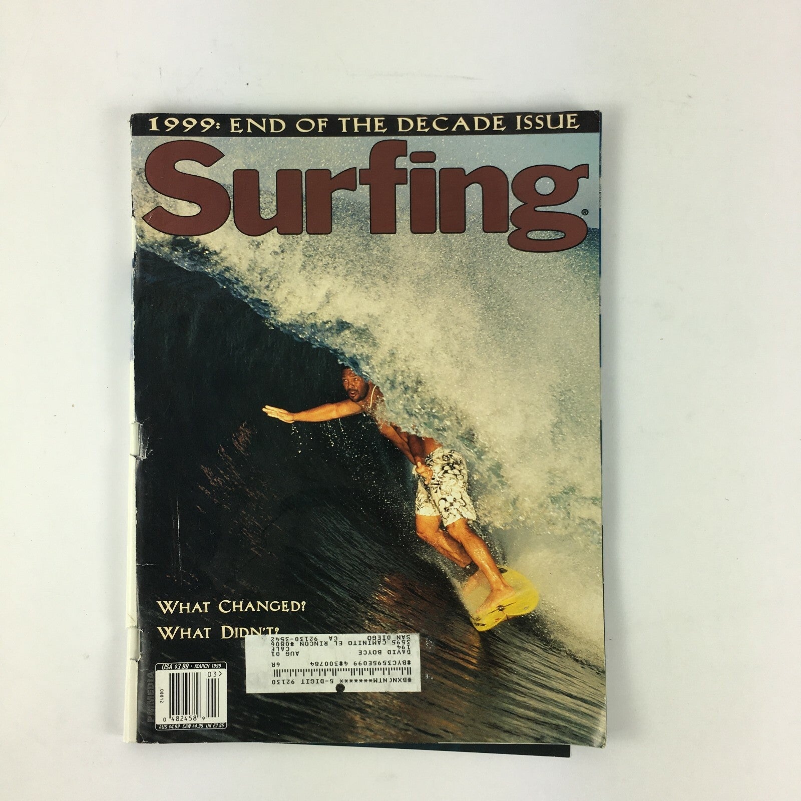 March 1999 Surfing Magazine What Changed ? What Didn't ? End of the Decade Issue