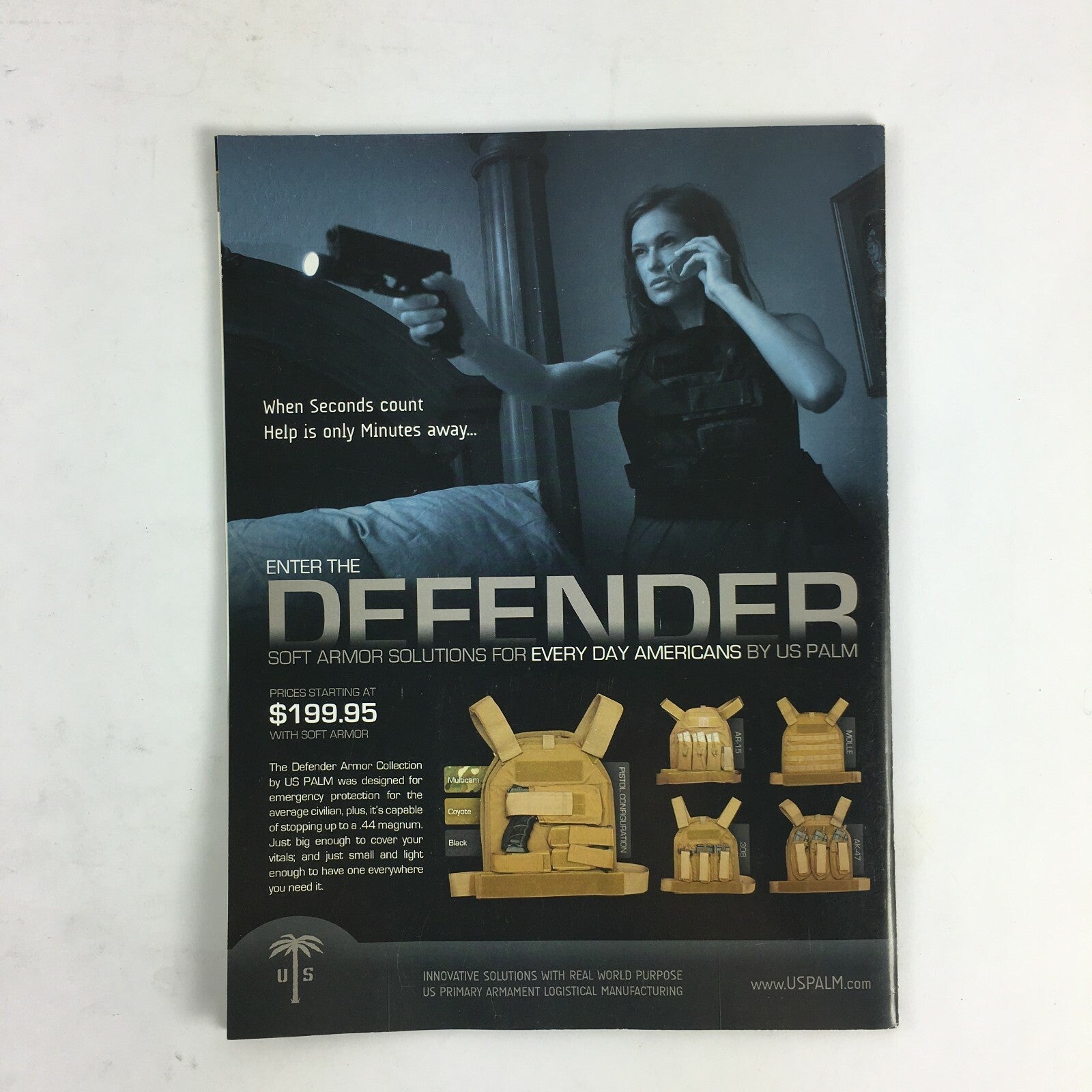 January 2012 Guns & Ammo Magazine Speed Plus Precision The 6.8 SPC M77 .357