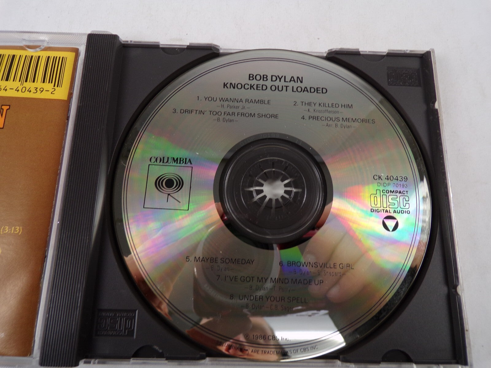 Bob Dylan Knocked Out Loaded Maybe Someday Under Your Spell CD#56