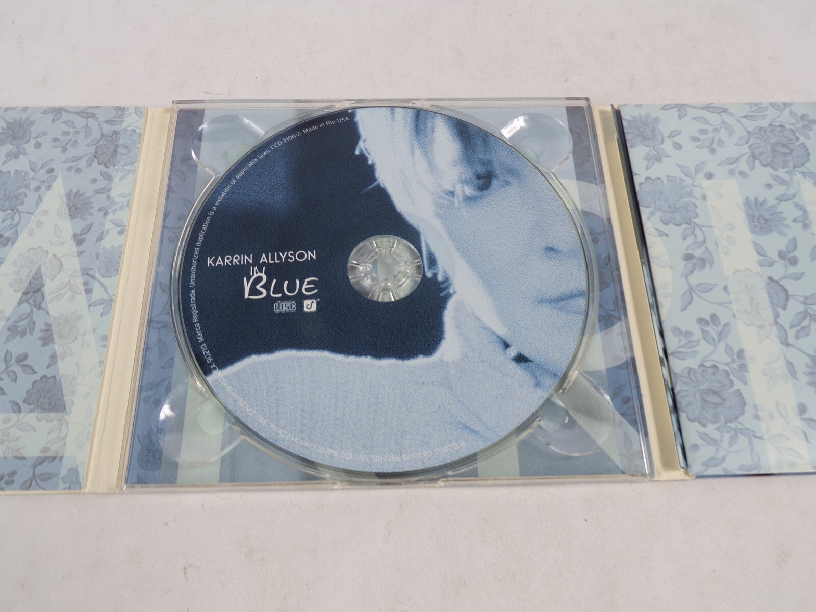 Karrin Allyson In Blue Moanin' Eerybody's Cryin' Mercy Long As You're LivinCD#58