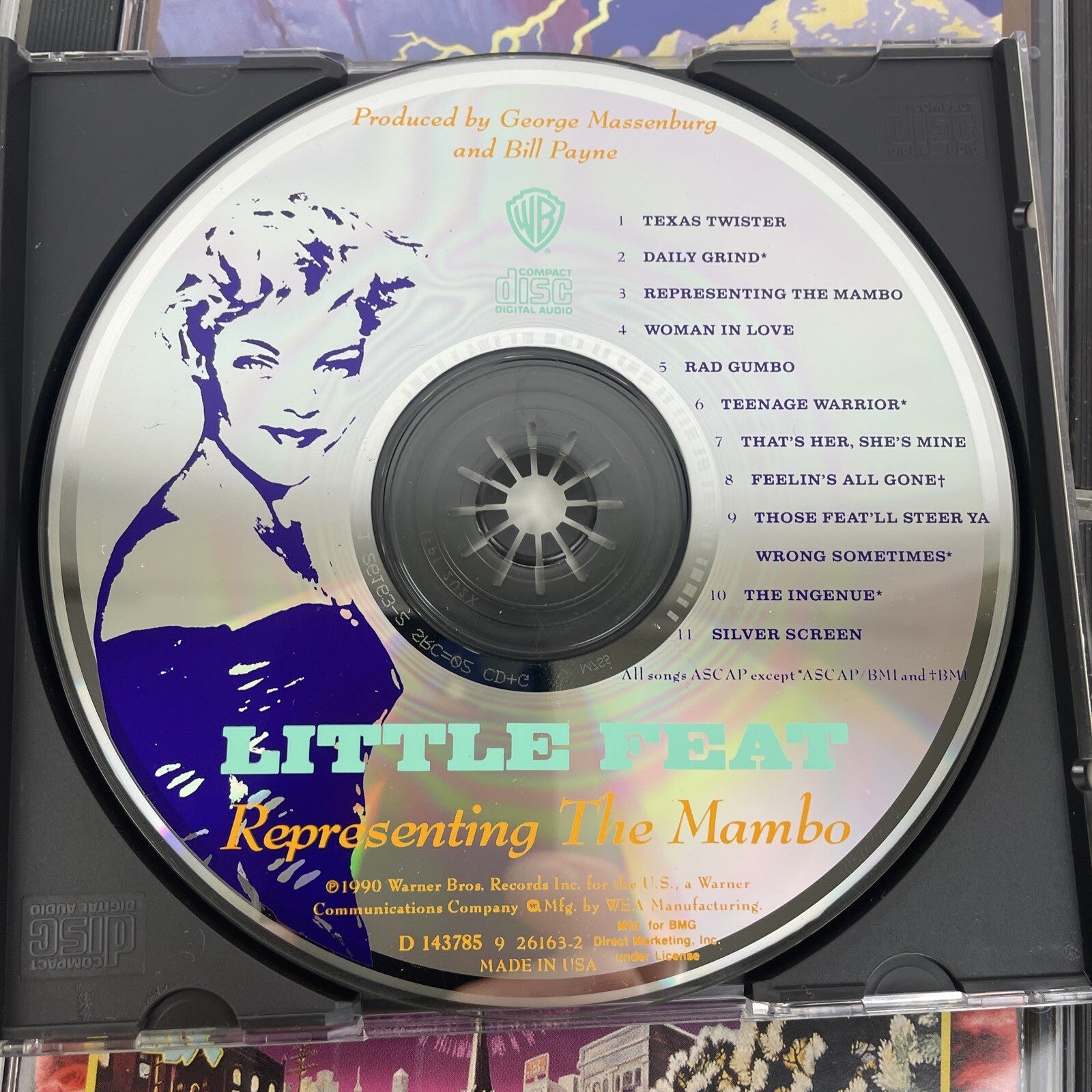 Little Feet 6 CD Lot Dixie Chicken Feats Don't Fail Me Now Let It Roll The Mambo