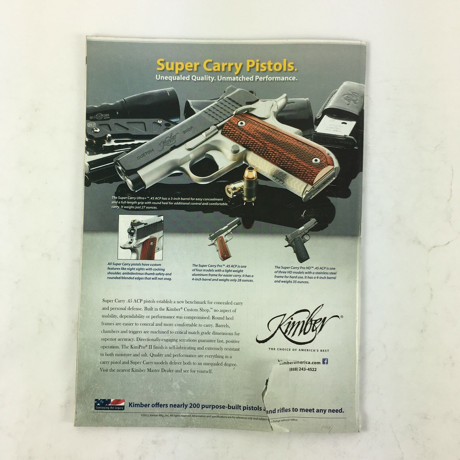 February 2013 American Rifleman Magazine Siege Executive Orders Gun Control