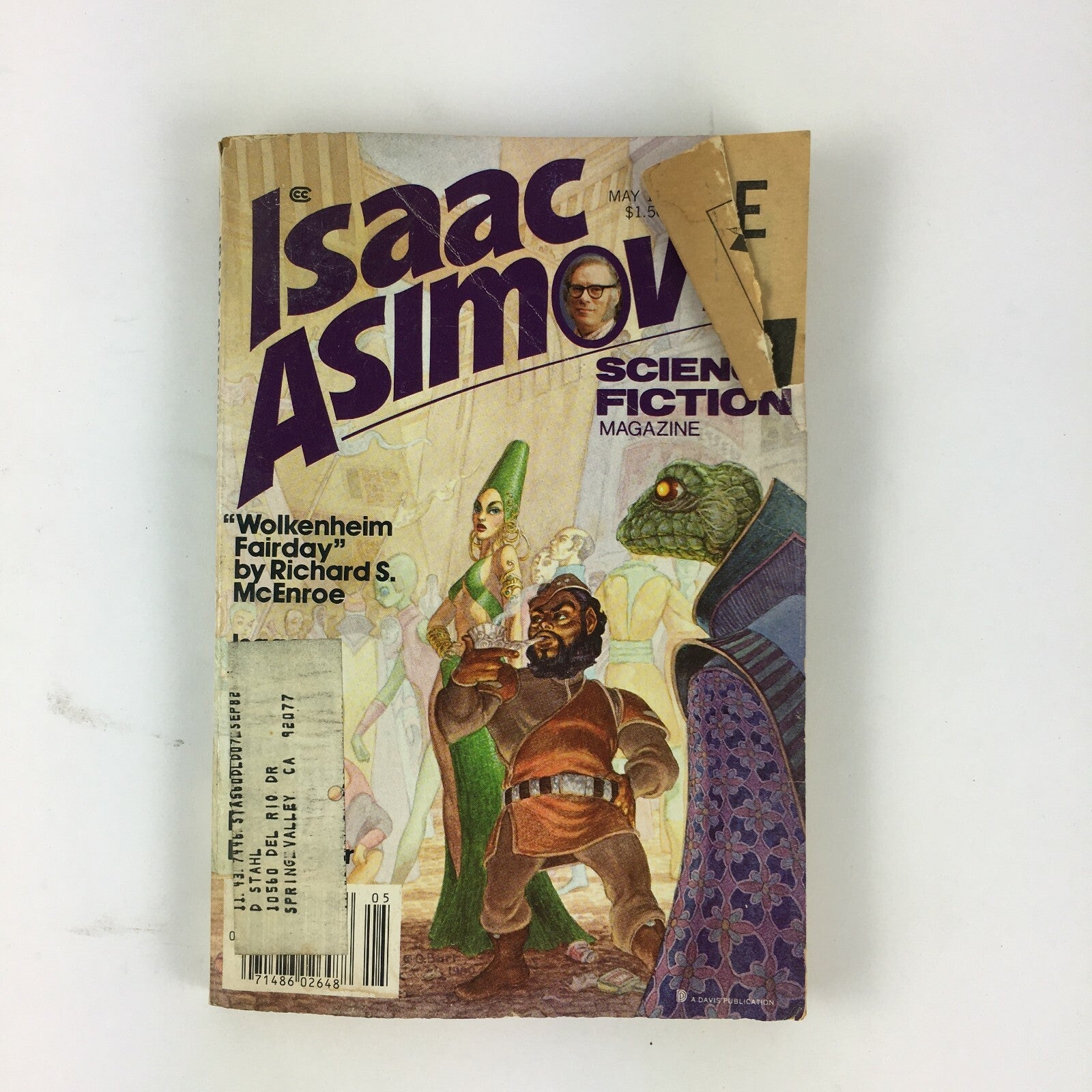 May 1980 Isaac Asimov's Science Fiction Magazine Wolkenheim Fairday by Richard S