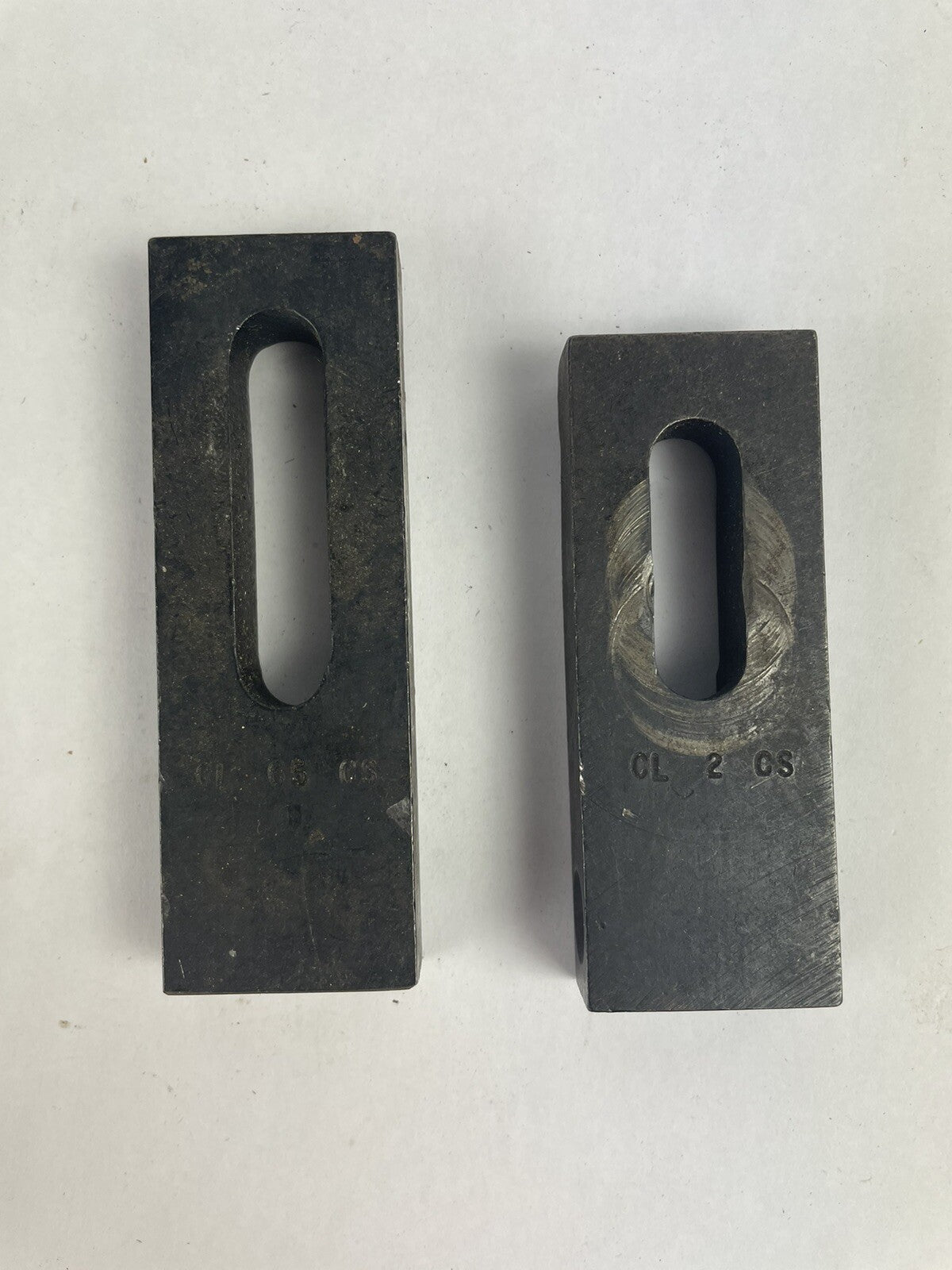 CARRLANE SLOTTED-HEEL CLAMP STRAPS STEEL CL-65-CS & CL-2-CS