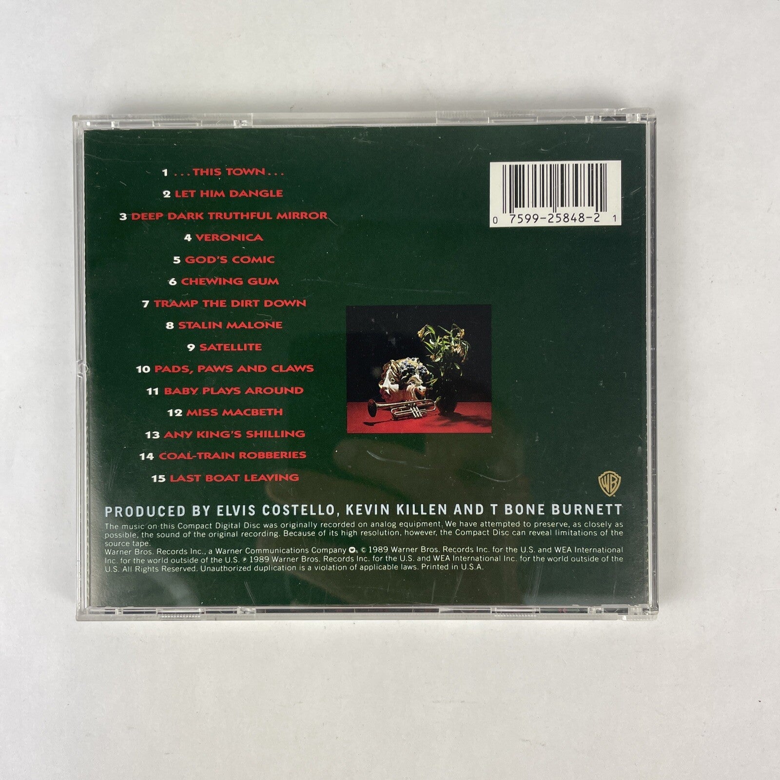 Elvis Costello - Spike CD (1989) #29