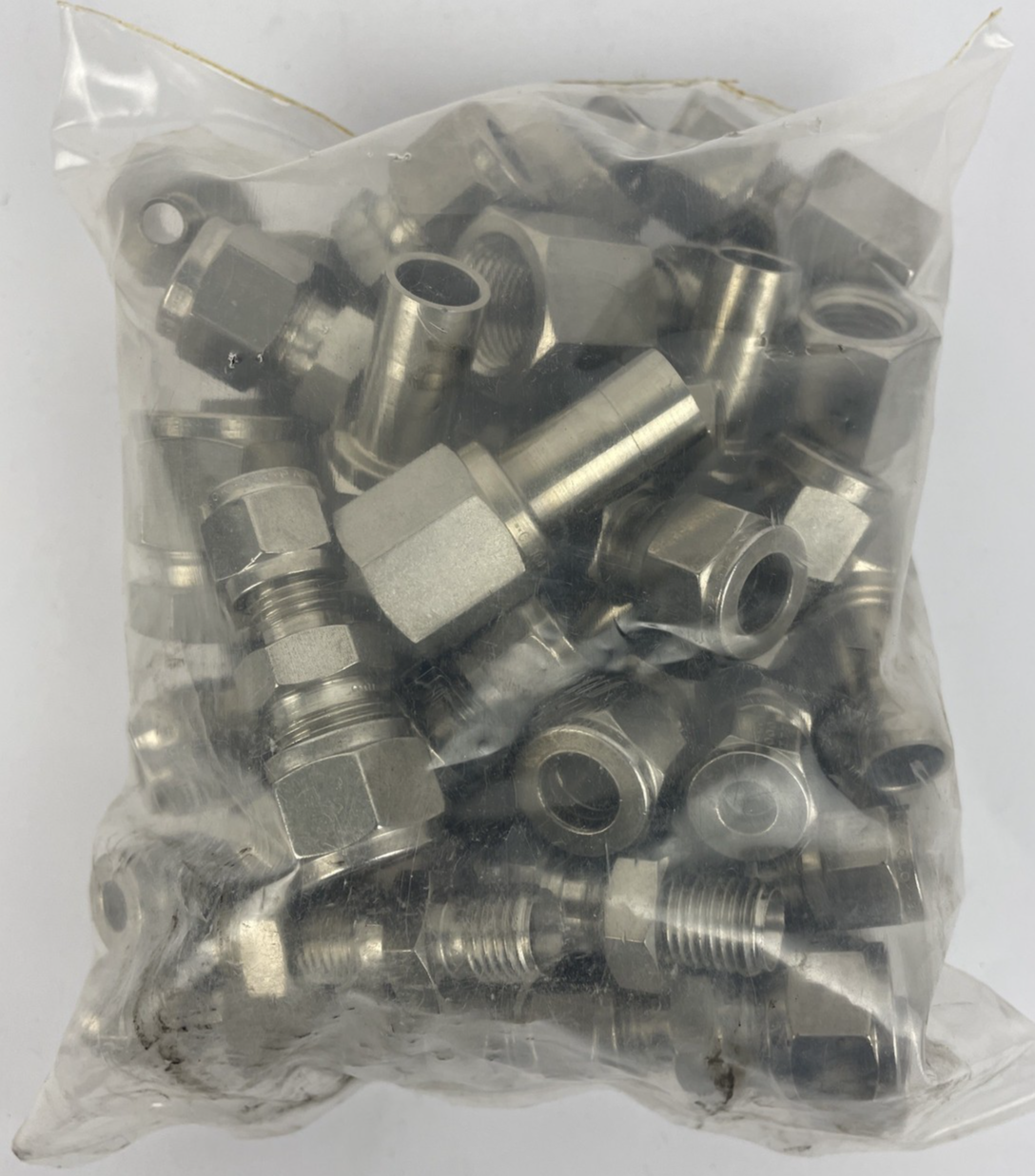 Large Lot Of SWAGELOK CAJON GYROLOK SS Stainless Hydraulic Fittings Asst. Sizes