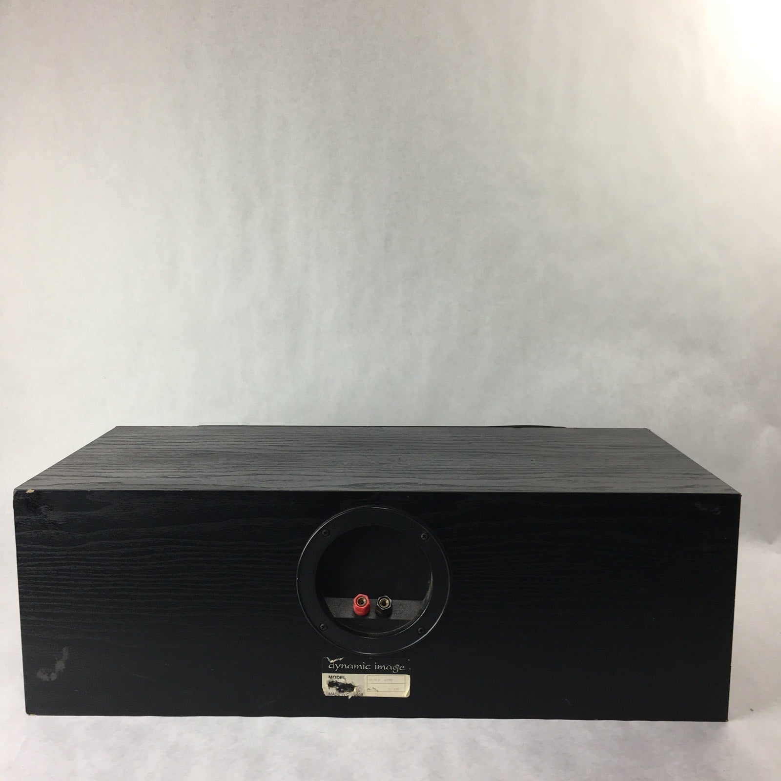 Dynamic Image Center Channel Speaker Black Ash Surround Sound