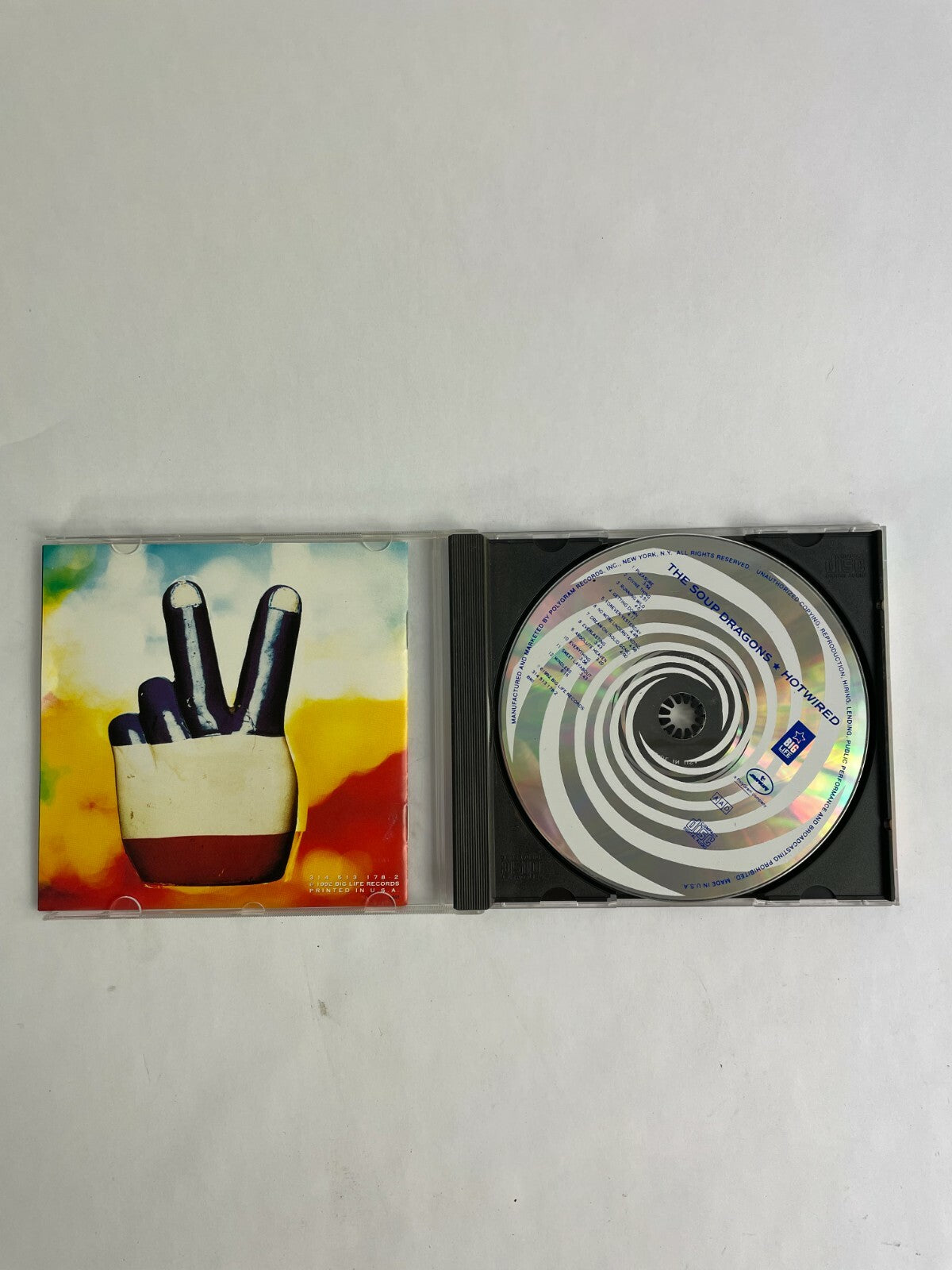 The Soup Dragons Hotwired Discs Music CD Q9