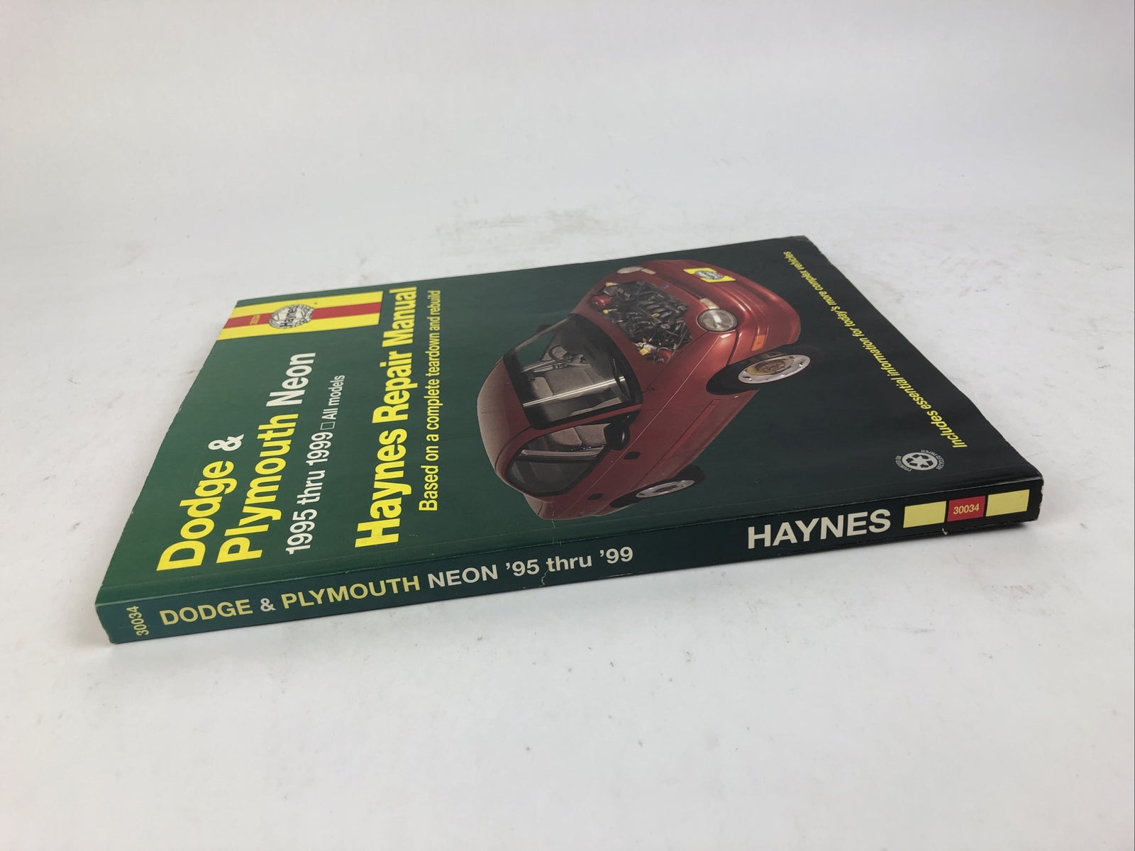 Haynes Repair Manual 30034 Dodge & Plymouth Neon 95-99 Service Repair Workshop