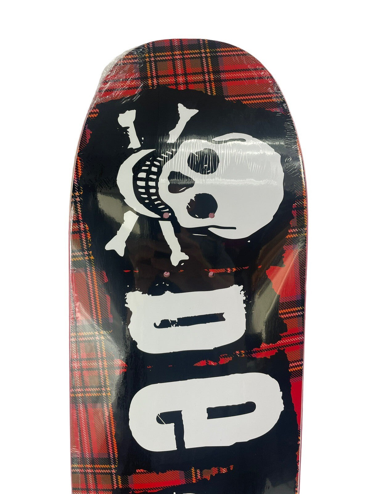 Death Tartan Punk deck Death Skateboards Shovel POOL Shape 8.9"