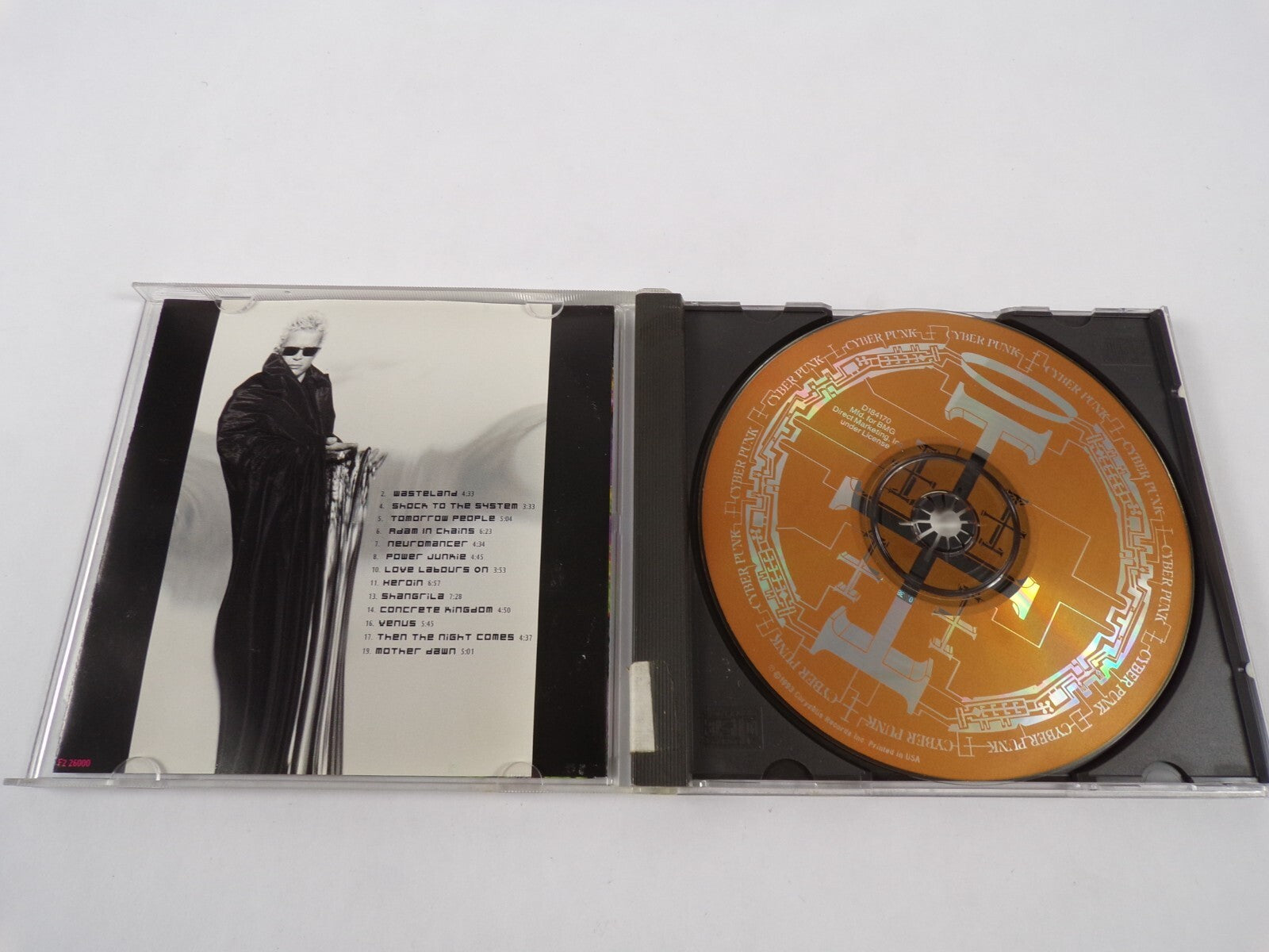 Billy Idol Cyberpun Wasteland Shock To The System Tomorrow People Adam In CD#59