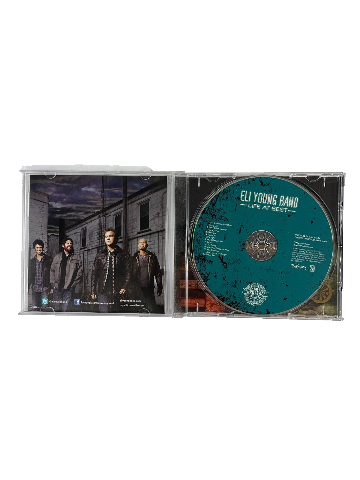 Eli Young Band – Life At Best Even If It Breaks Your Heart Every Other MemoCD#37