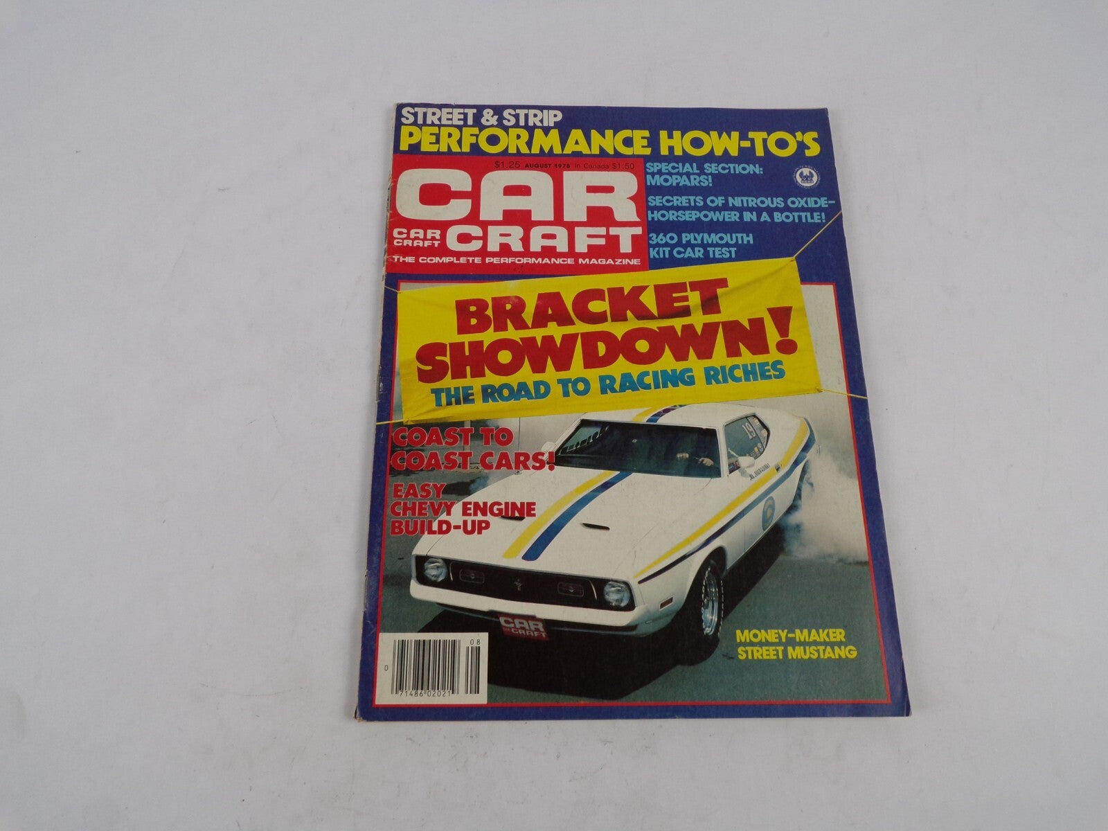 August 1978 Car Craft Bracket Showdown! The Road To RAcing Riches