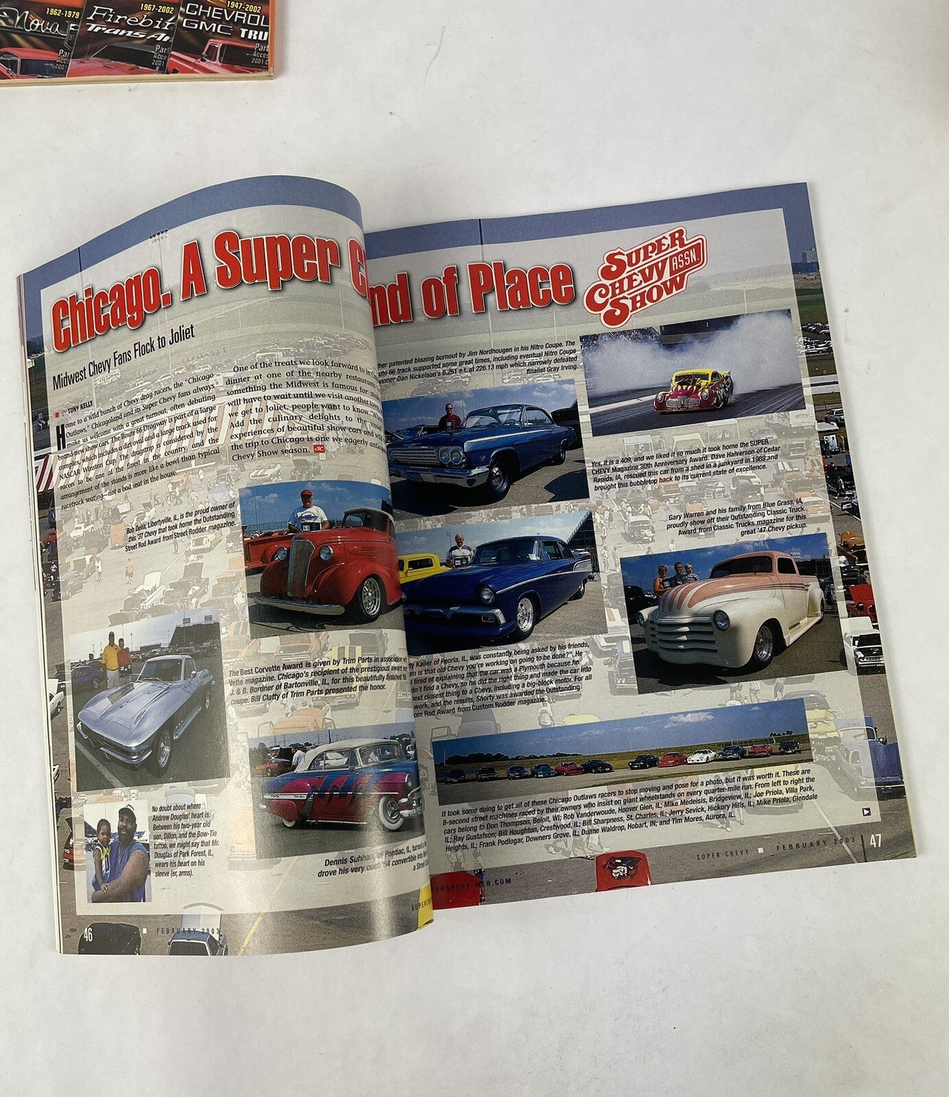 Lot of 12: SUPER CHEVY MAGAZINES Complete Full Set 12 issues Jan to Dec 2003