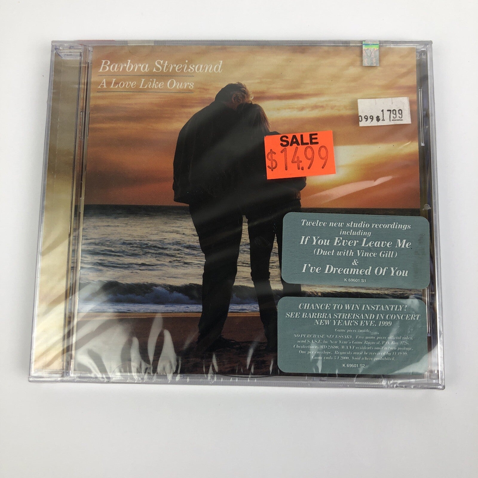 Barbra Streisand - A Love Like Ours (CD, 1999, Columbia) brand New Sealed #12
