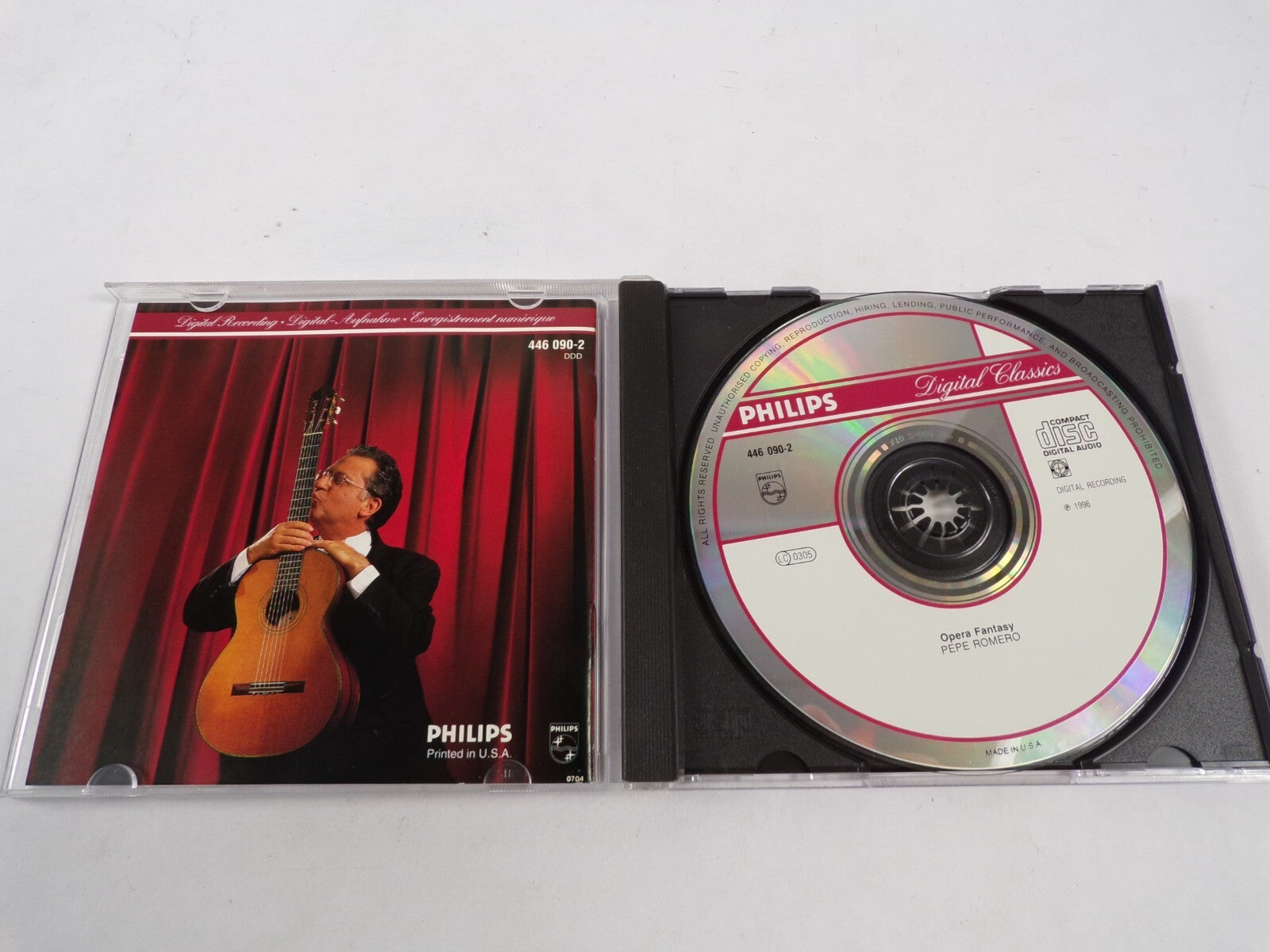 Opera Fantasy For Guitar Pepe Romero CD#43
