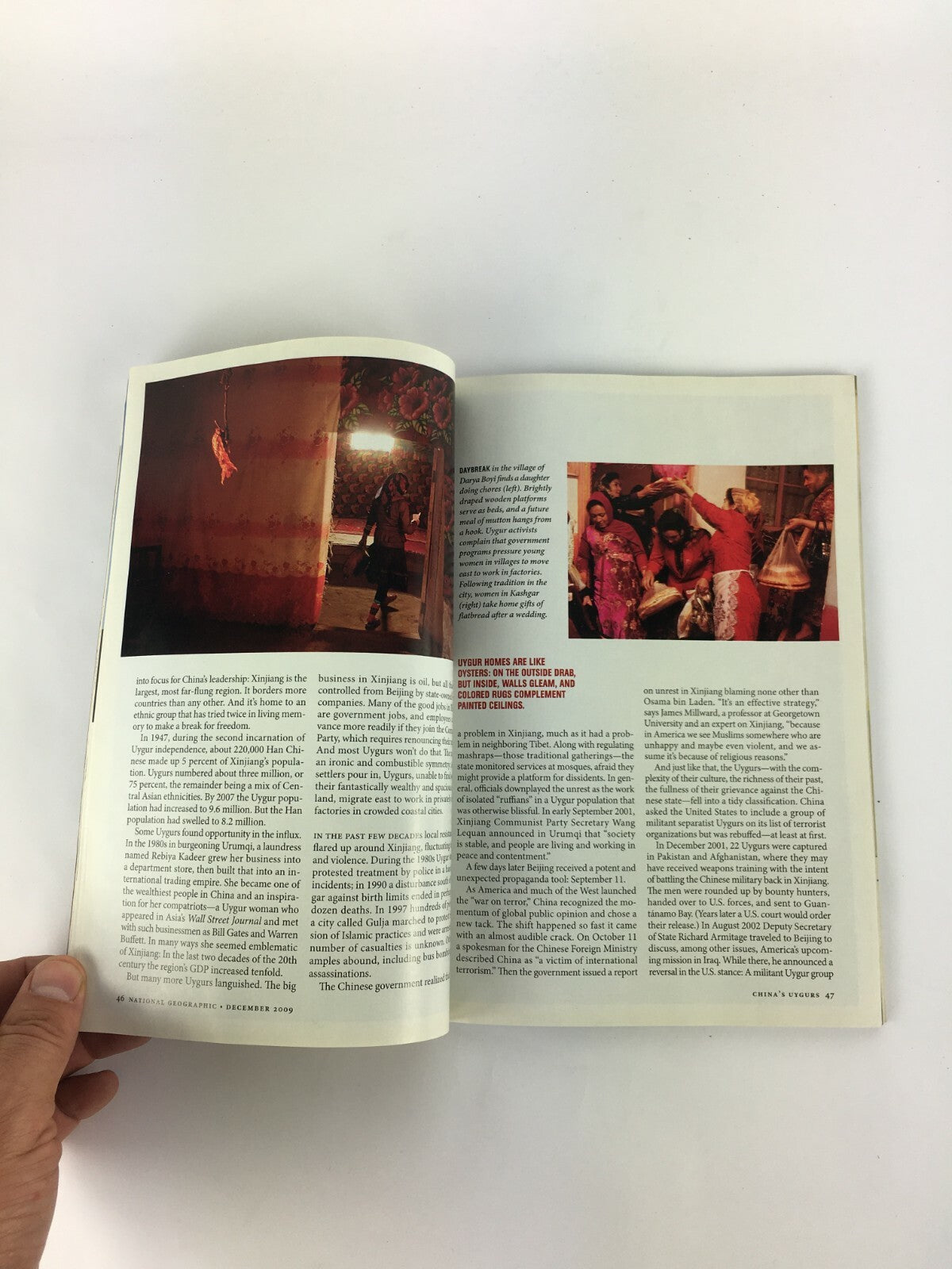 December 2009 National Geographic Magazine Are We Alone? Monks Vs. Modernity