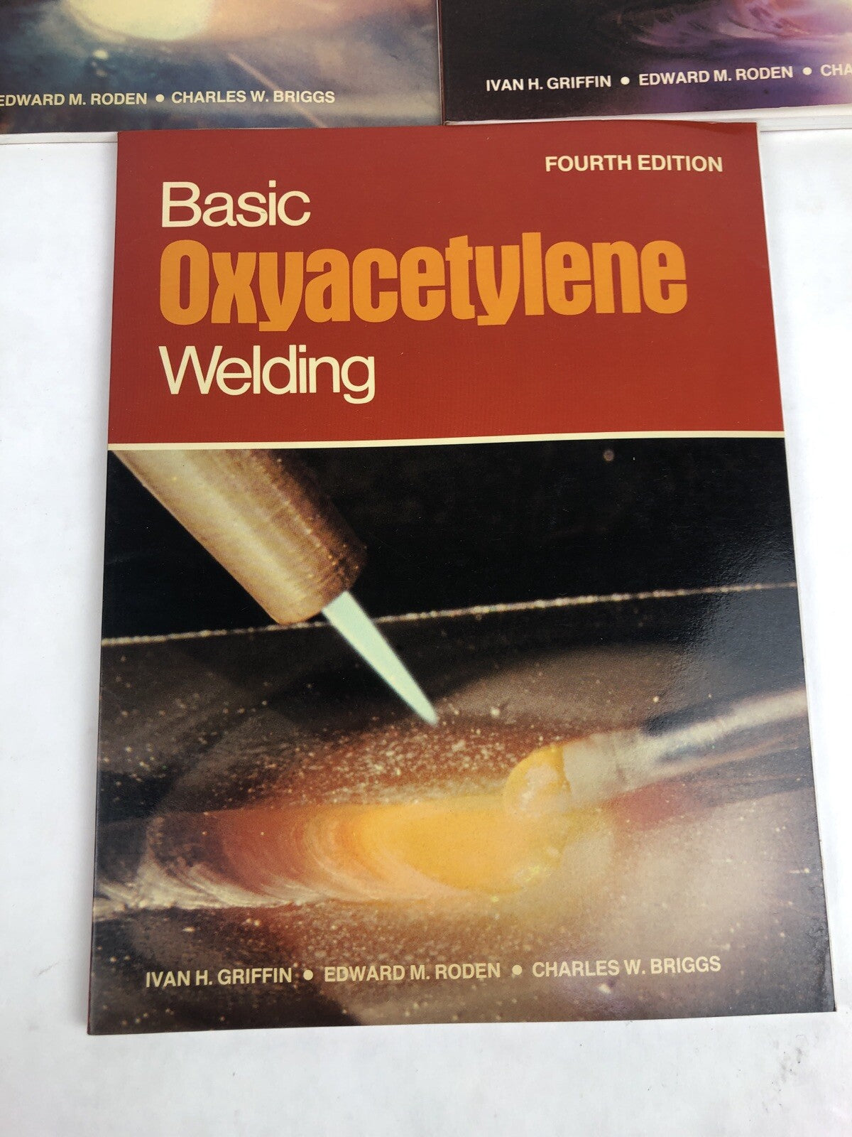 Griffin Roden Briggs Lot Of 3 Welding Books Arc Tig Mig Oxyacetylene - Rare