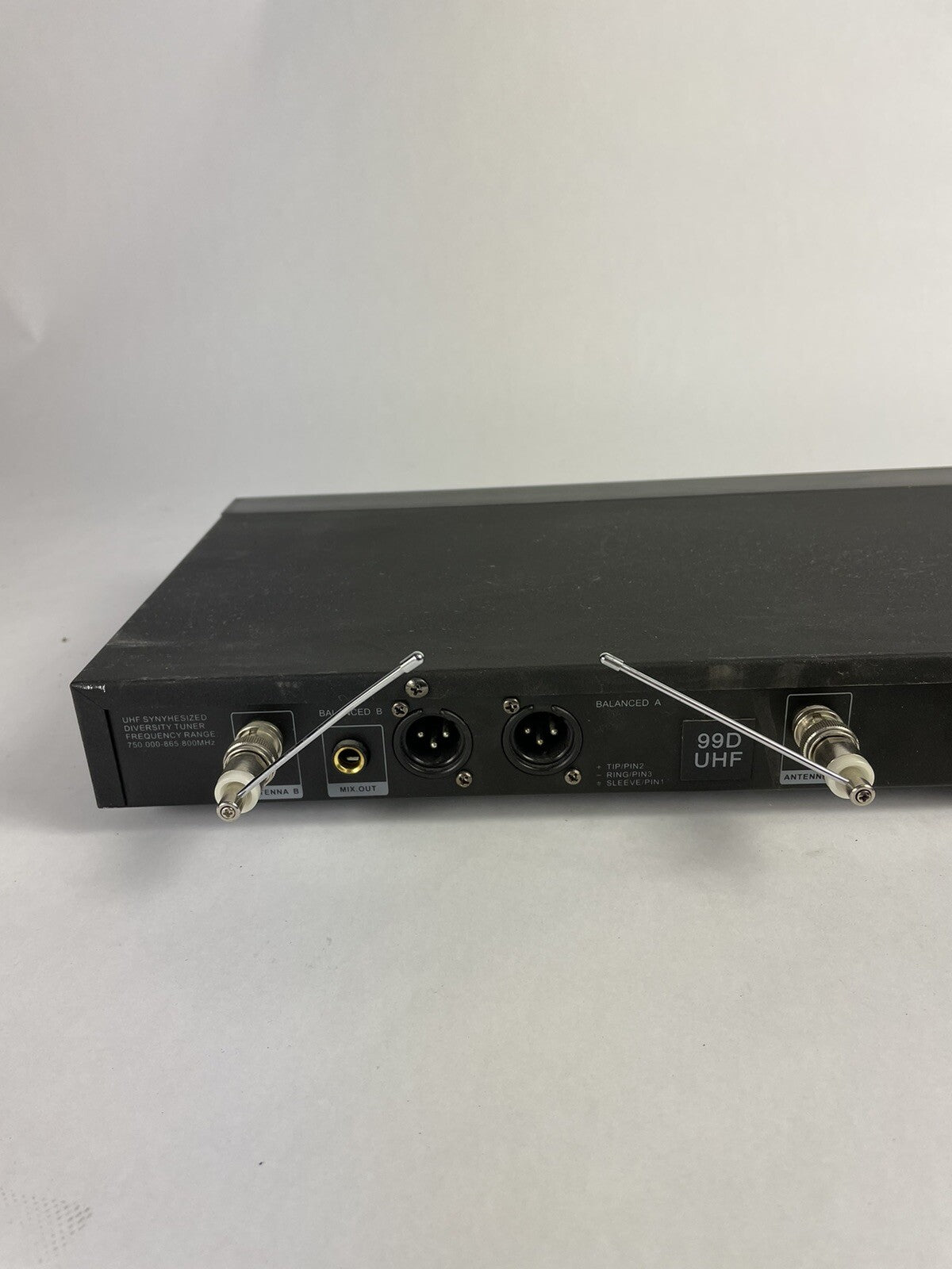 Acesonic UHF twin channel Digital Wireless Receiver UWM-8216 Karaoke Microphone