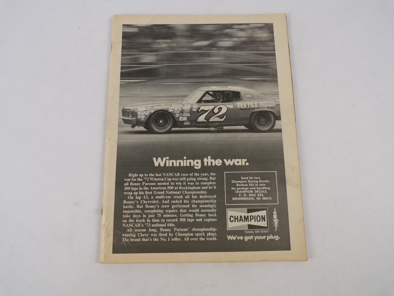April 1976 Hot Rod Magazine The Choice Of Champions Weber For Winning Performanc