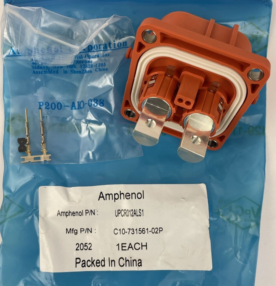 OEM AMPHENOL INDUSTRIAL UPCR012ALS1 Meg P/N C10-731561-02P High Power Connector