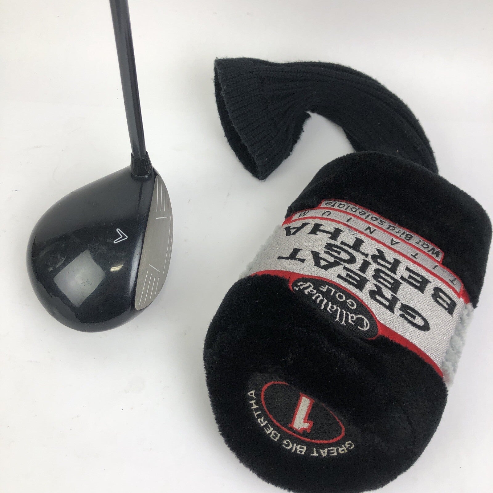 Callaway Big Bertha ERC II driver 10 degree graphite regular flex shaft golf club