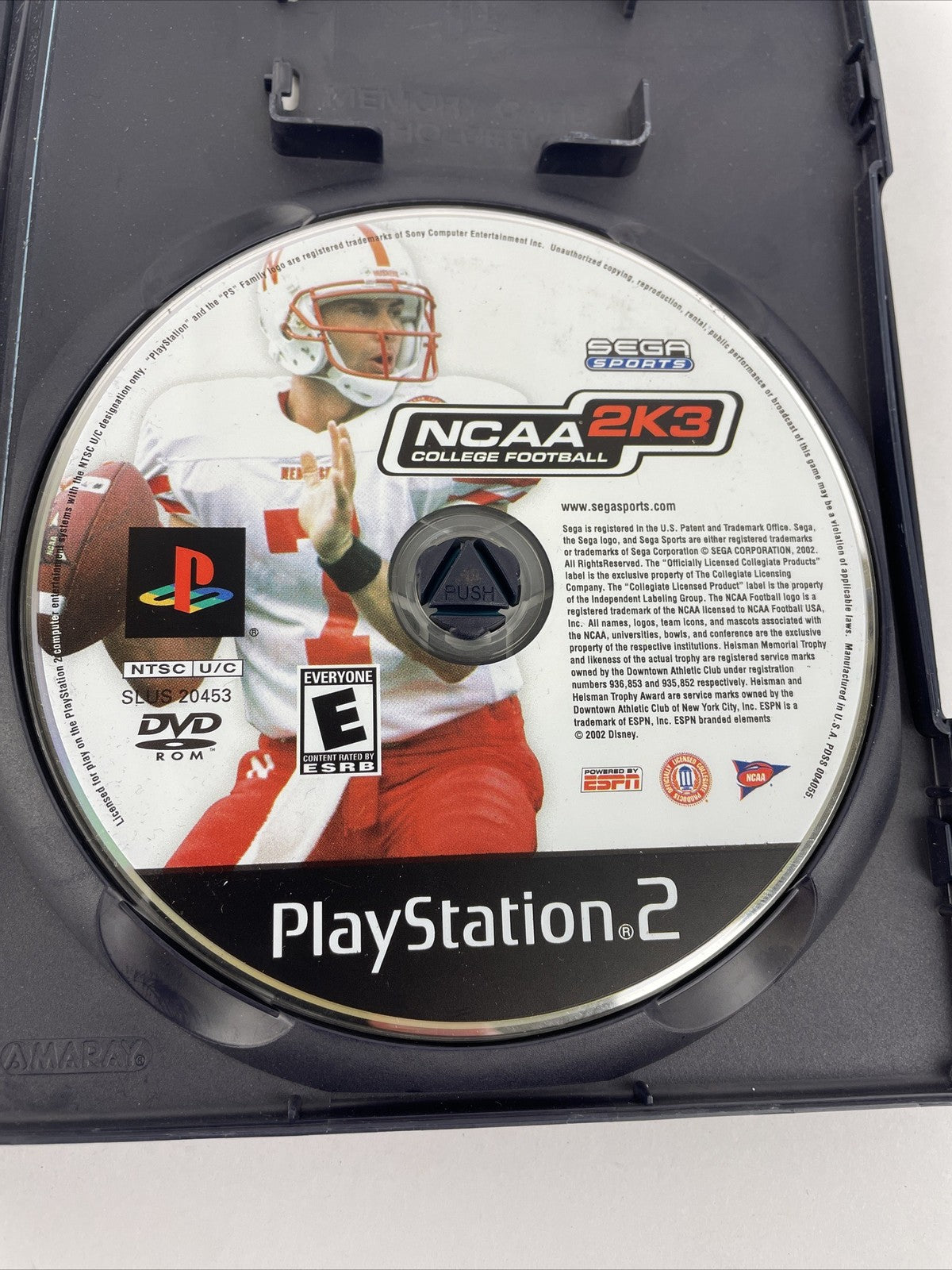 NCAA College Football 2k3 Sony PS2 Playstation 2 With Manual