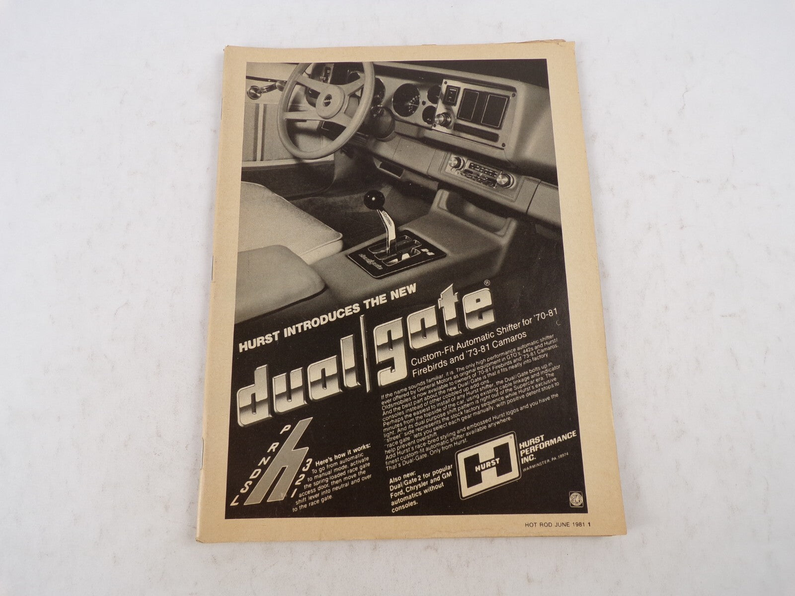 July 1987 Hot Rodding Magazine Dual Gate Hurts Introduces The New Custom-Fit Au