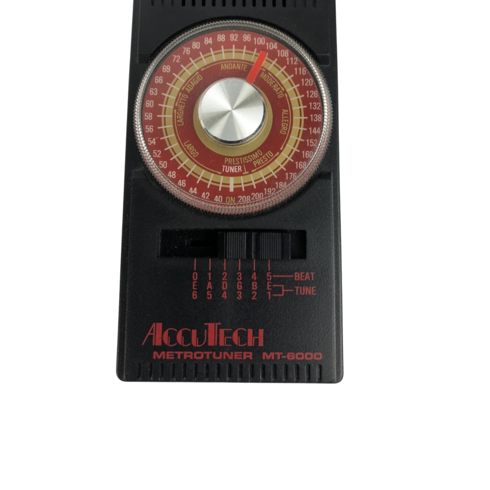 AccuTech MetroTuner MT-6000 9V Battery Opp. * VGC*