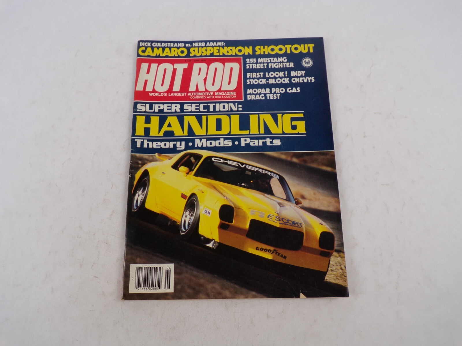 July 1987 Hot Rodding Magazine Super Section: Handling Theory Mods Parts Camaro