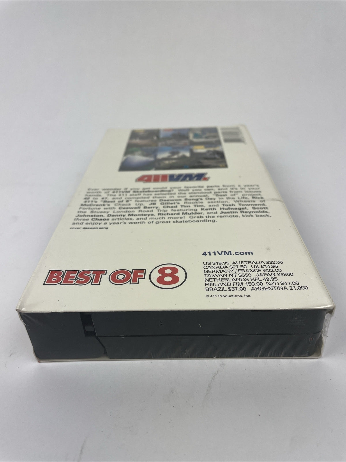 411 Skateboarding Video Magazine 411VM BEST OF 8, VHS 2000-2001 NEW SEALED