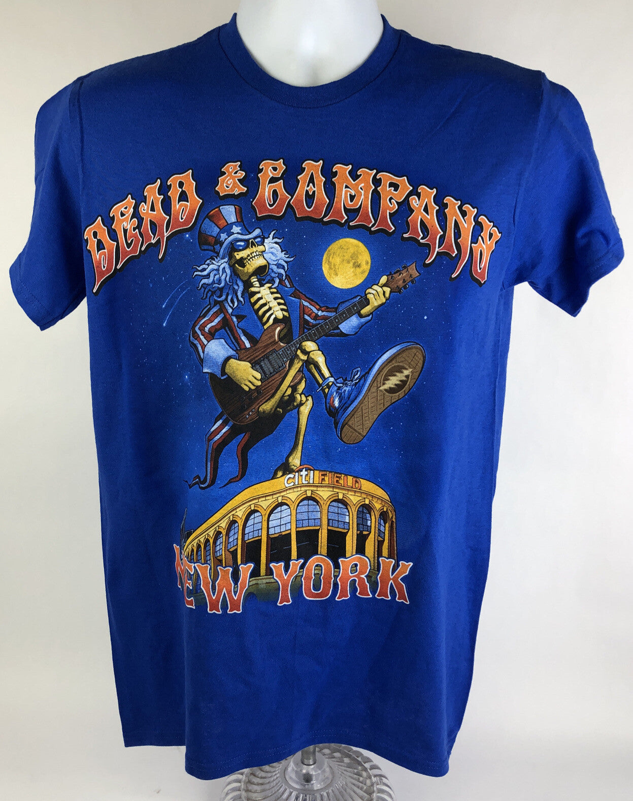 Dead & Company 2016 Citi Field New York Tour Shirt Grateful Dead Mens Small LOOK