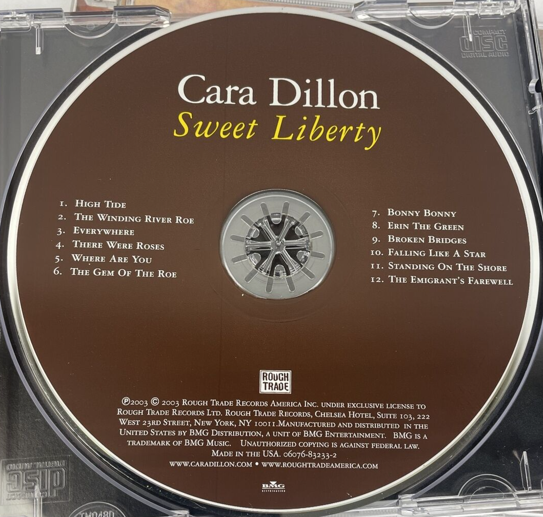Cara Dillon – Sweet Liberty - 2003 promo Digital CD + C.D. Self Titled 2002